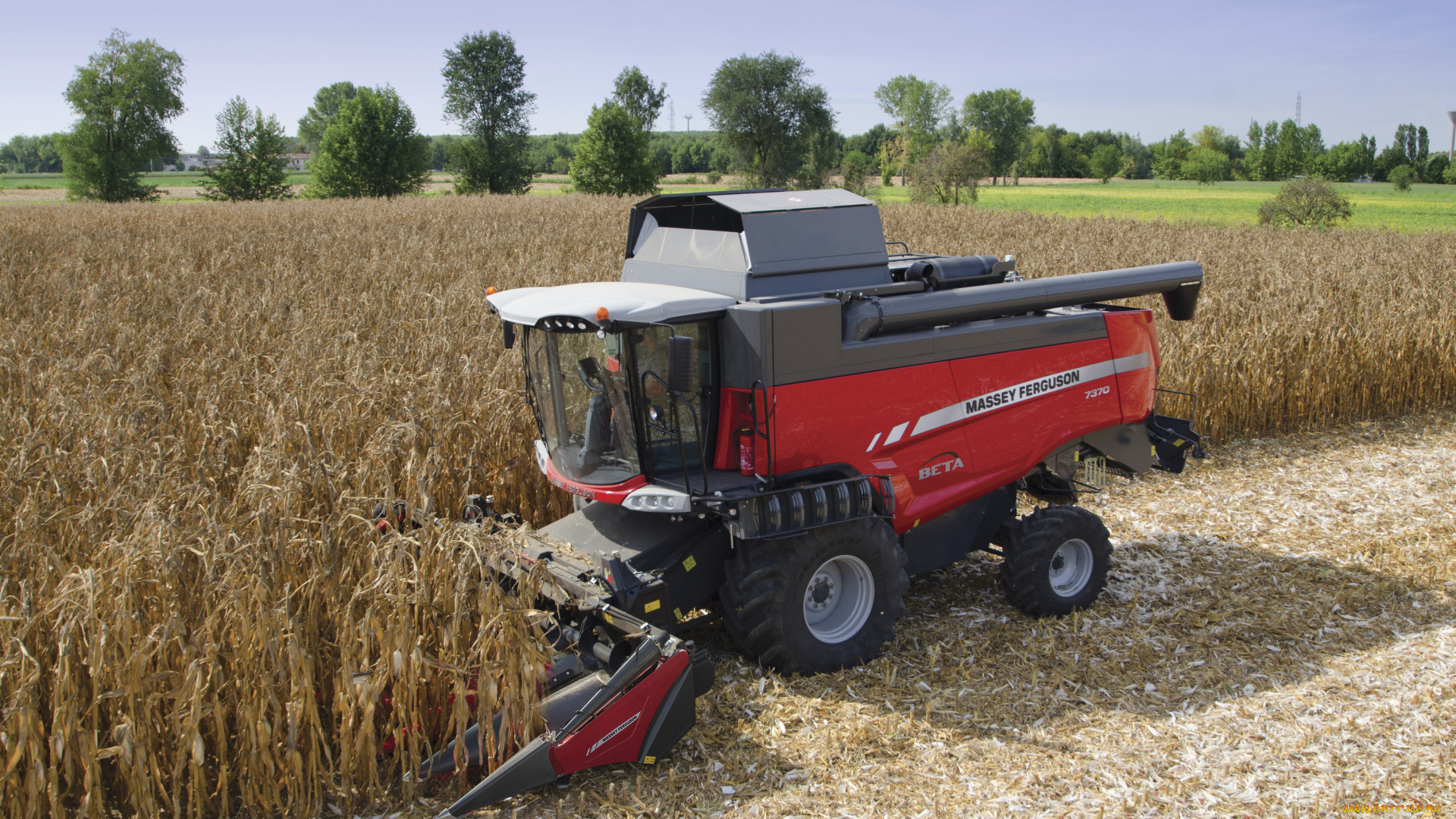 техника, комбайны, massey