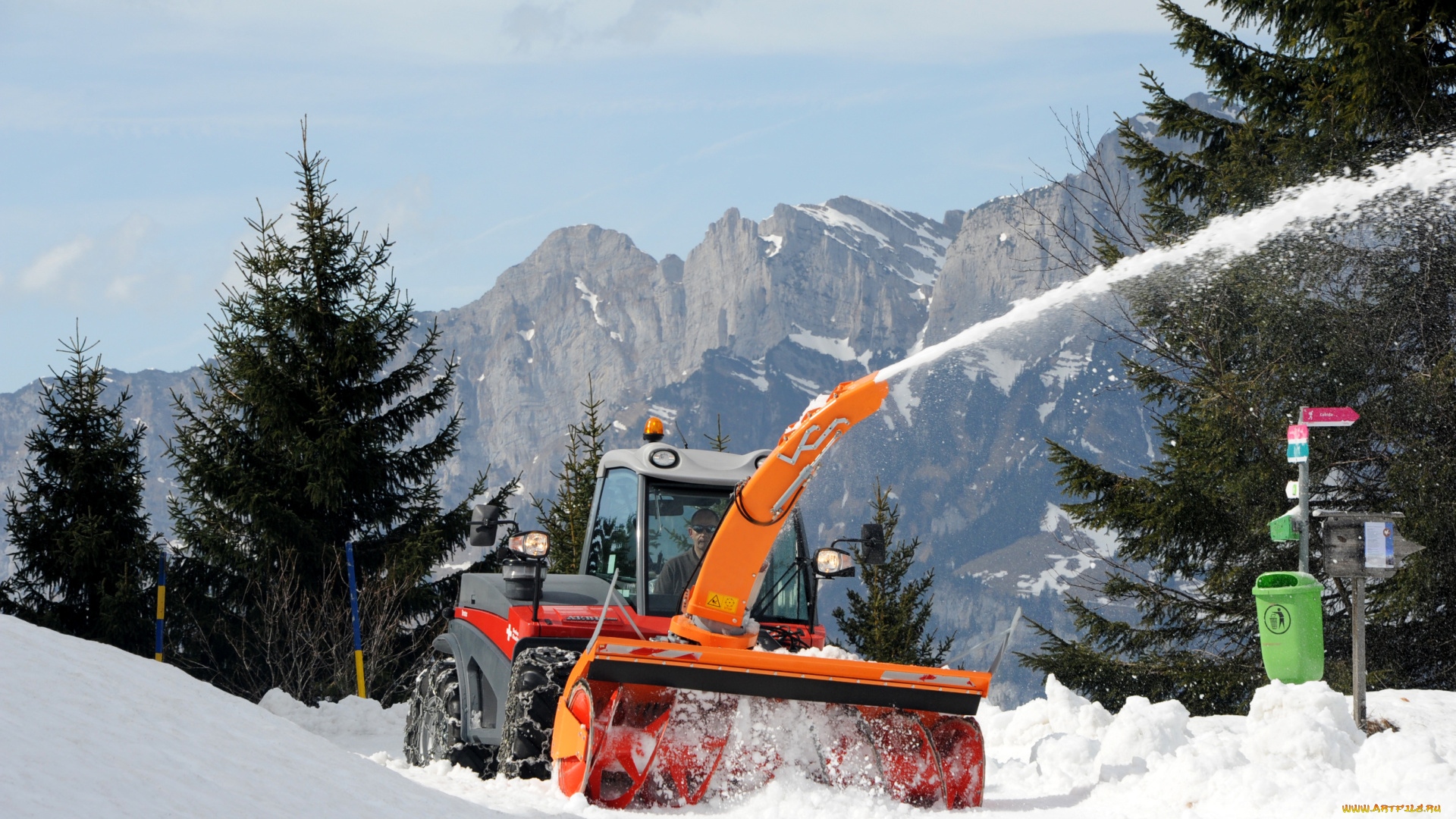 техника, снегоуборочная, техника, aebi