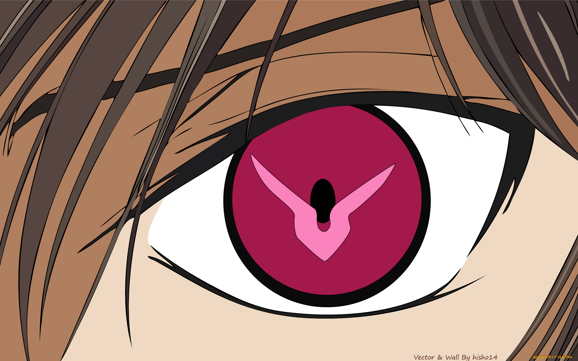 аниме, code, geass, глаз
