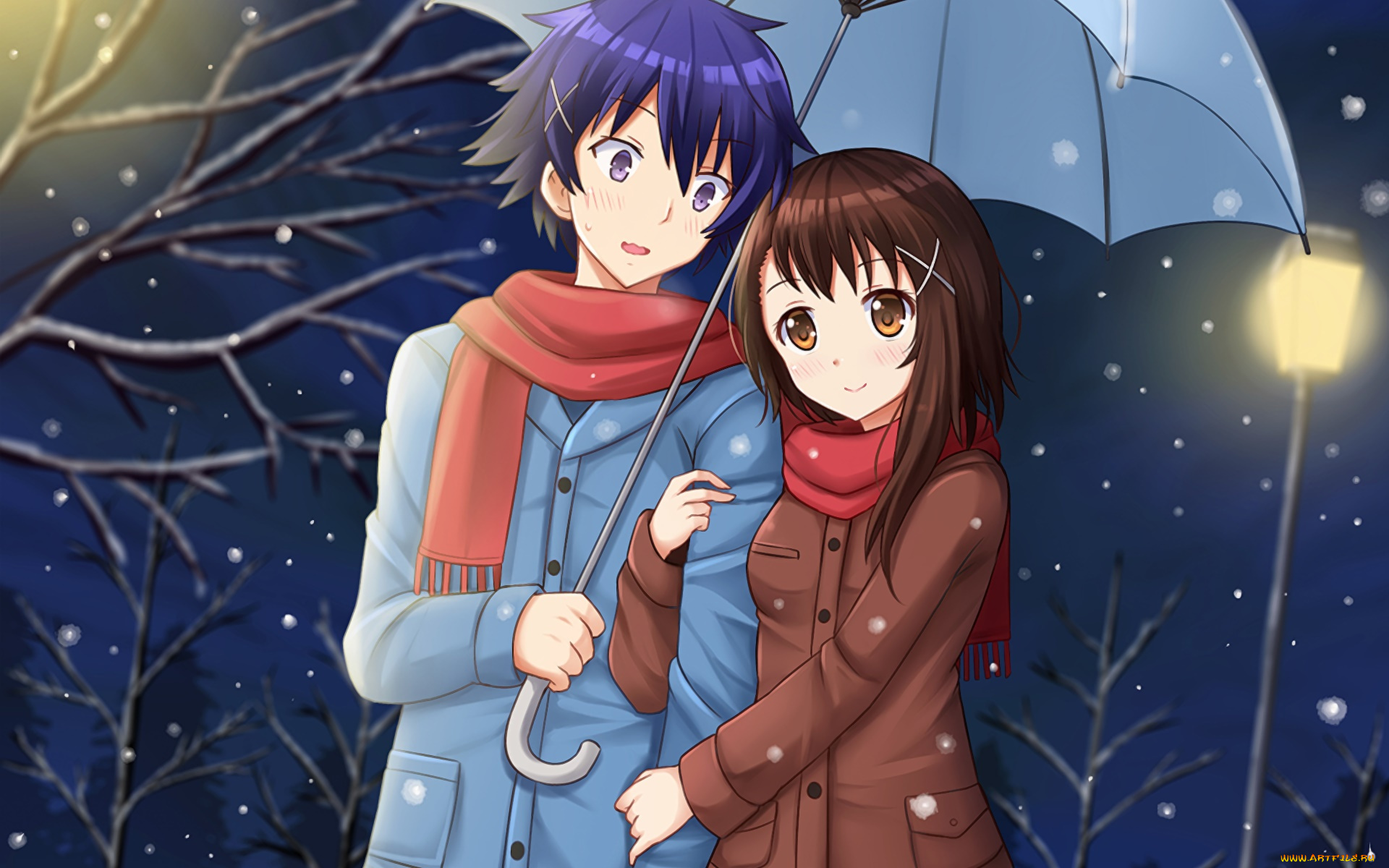 аниме, nisekoi, девушка, фон, взгляд