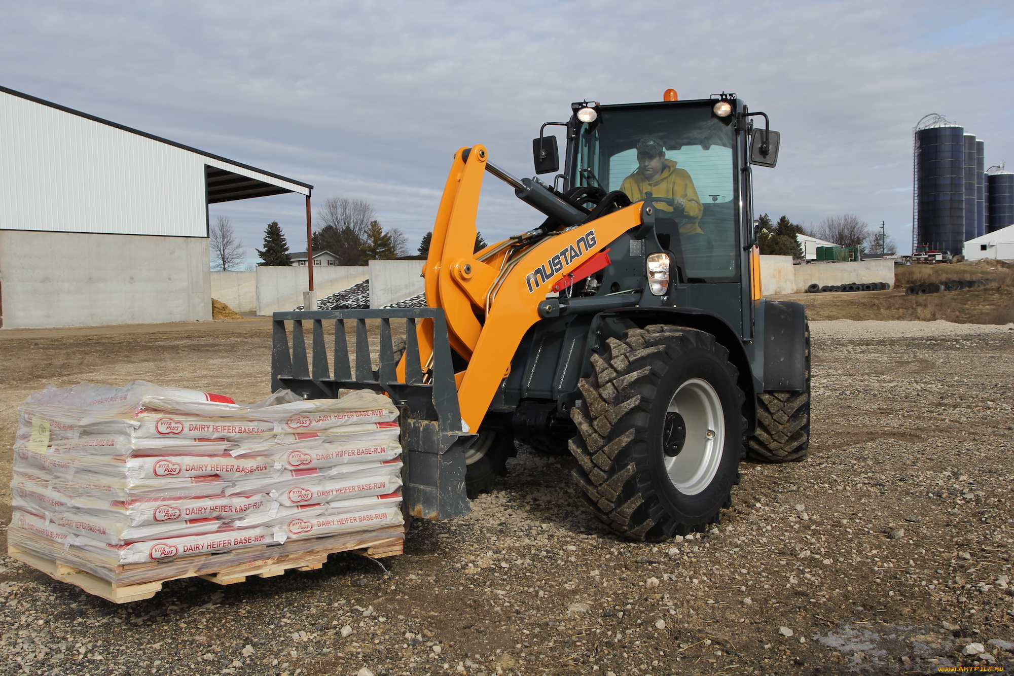 техника, фронтальные, погрузчики, multicar