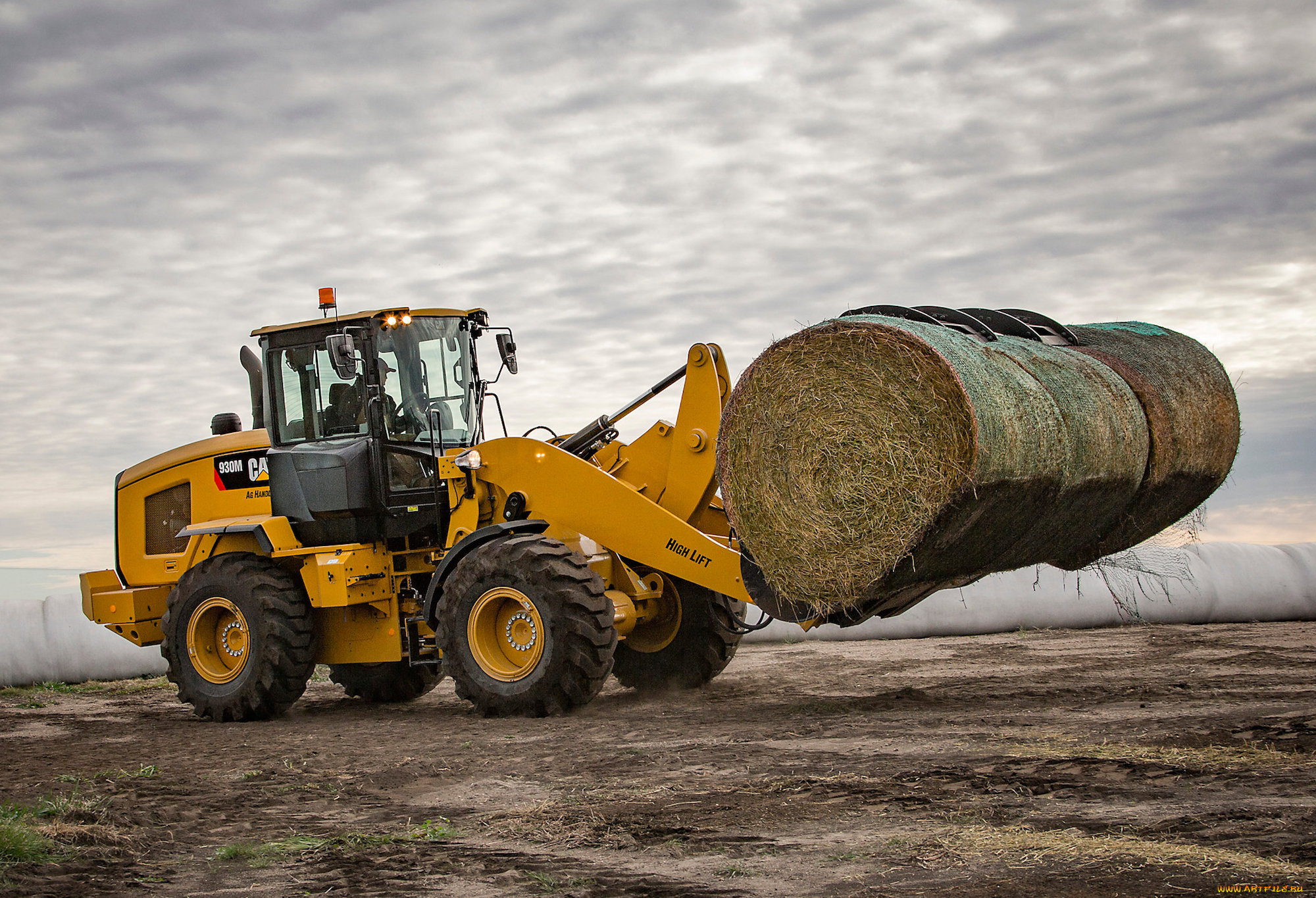 техника, фронтальные, погрузчики, caterpillar
