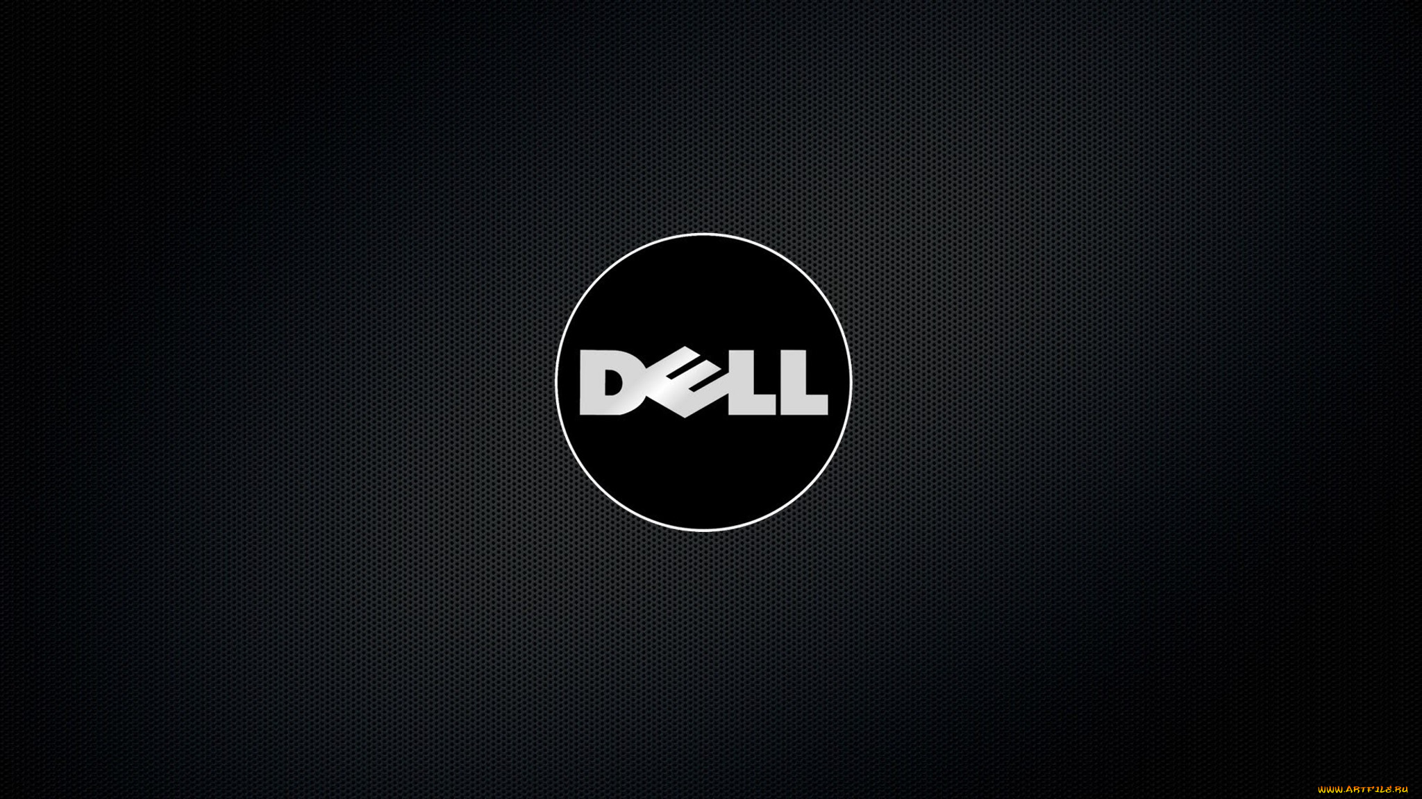 компьютеры, dell, фон, логотип