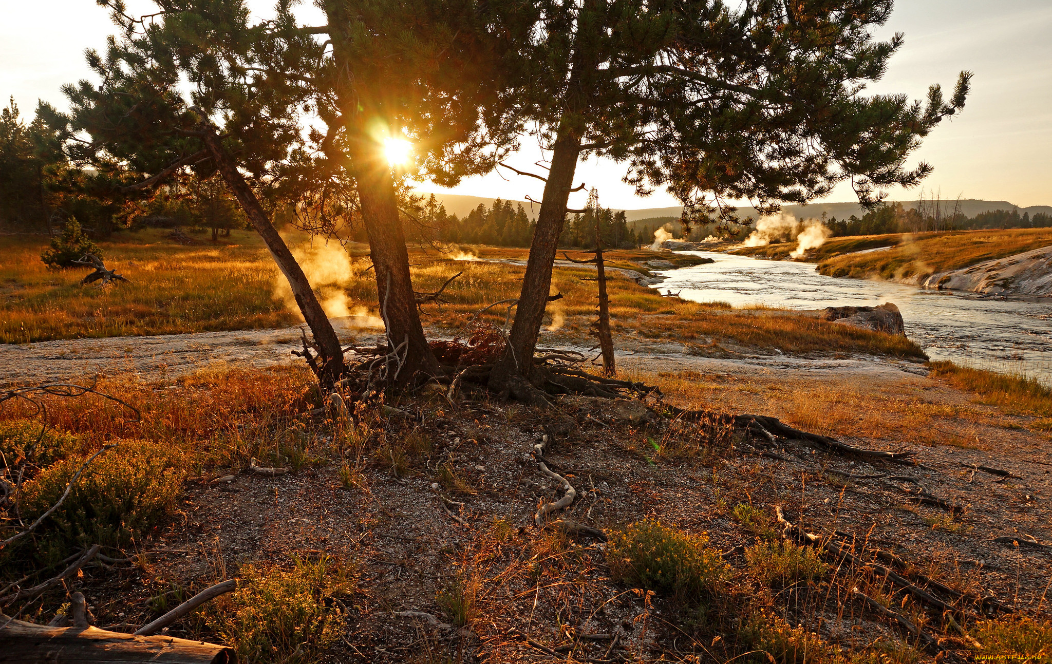 природа, восходы, закаты, рассвет