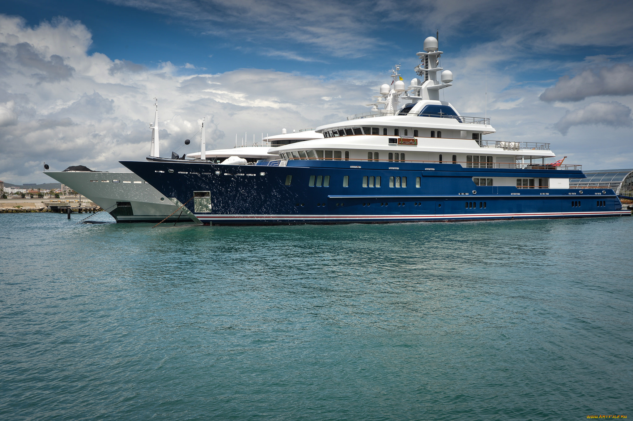 корабли, Яхты, суперяхта