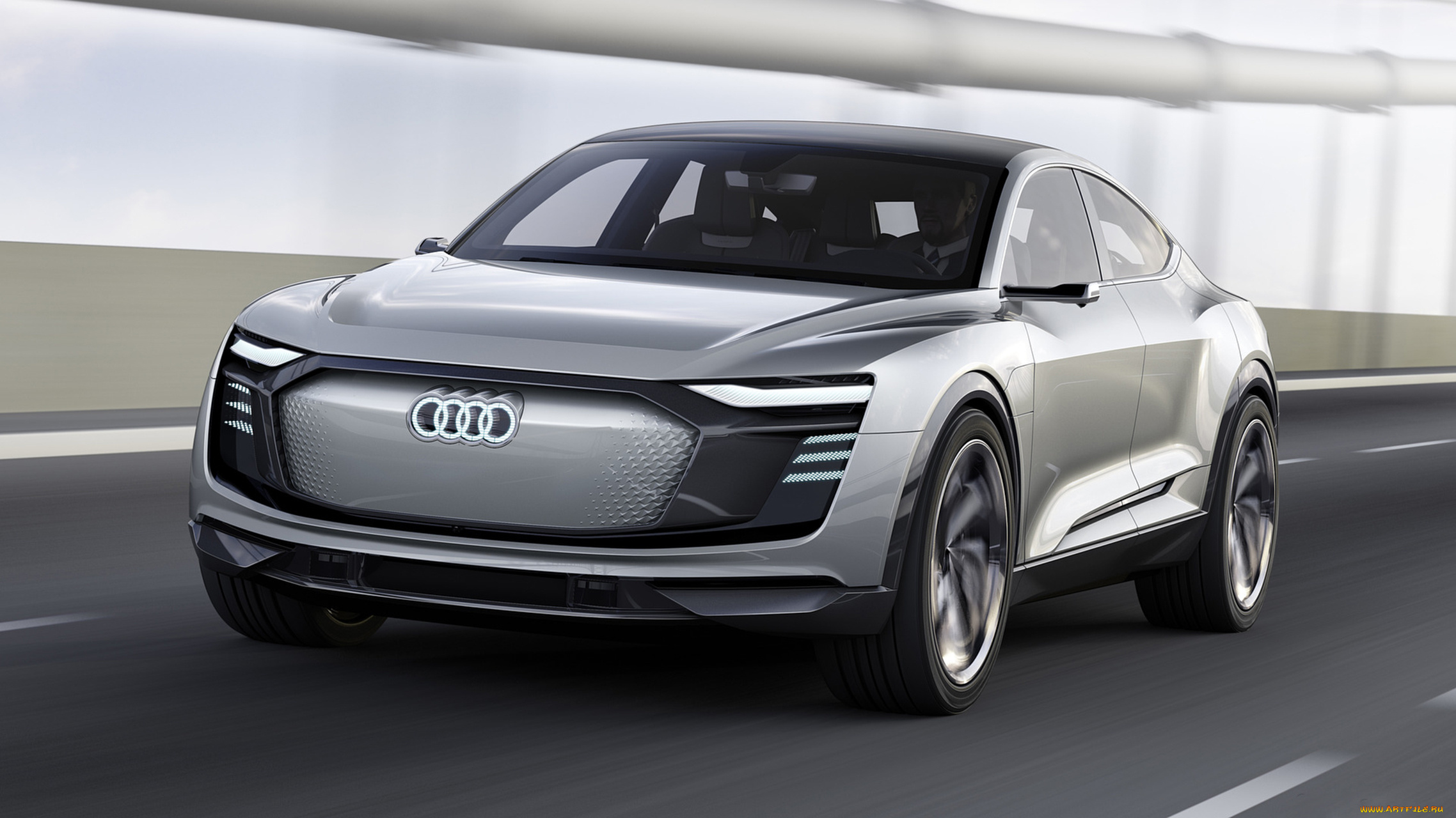audi, e-, tron, sportback, concept, 2017, автомобили, audi, e-, tron, sportback, concept, 2017