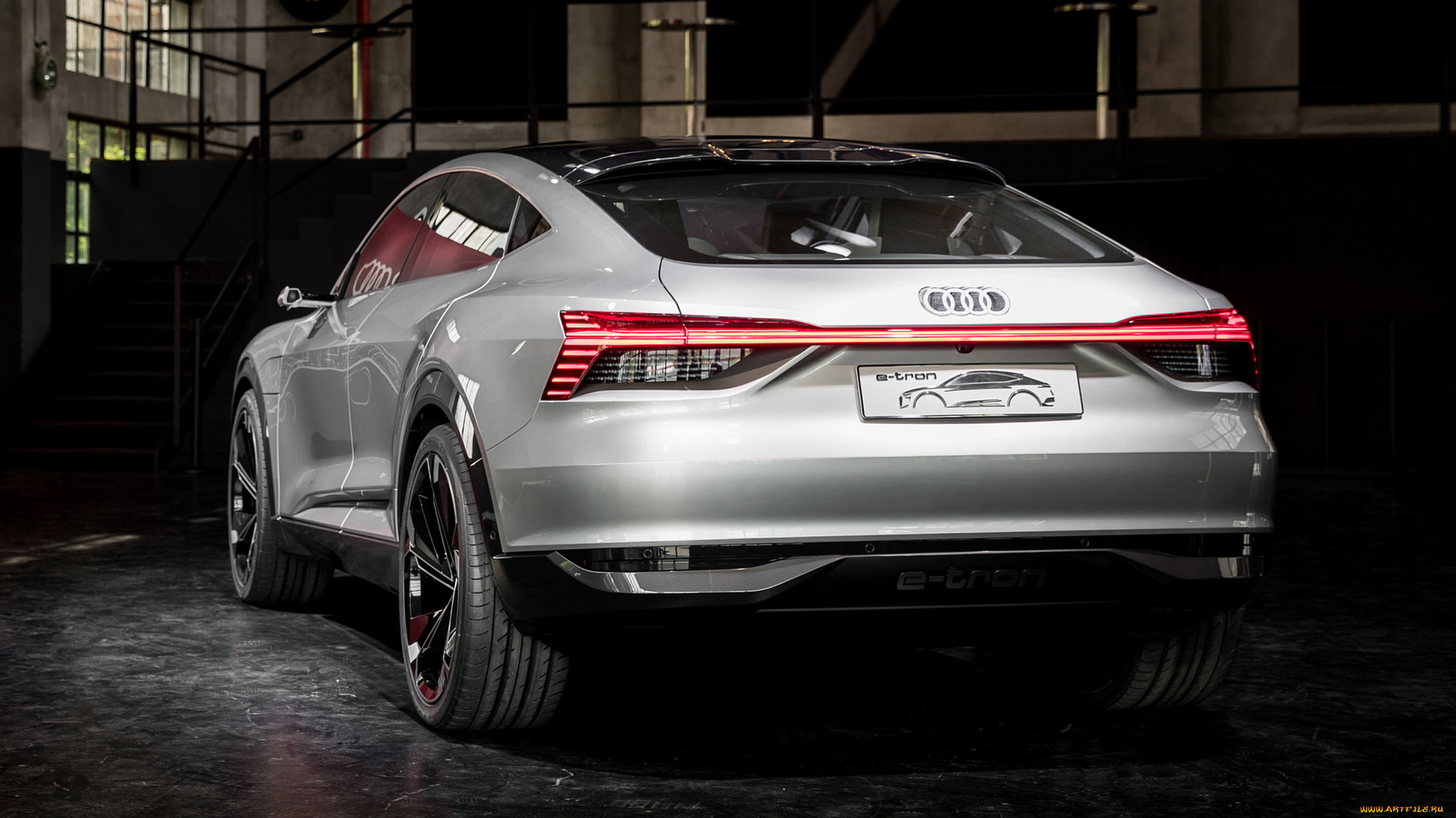 audi, e-, tron, sportback, concept, 2017, автомобили, audi, e-, tron, sportback, concept, 2017