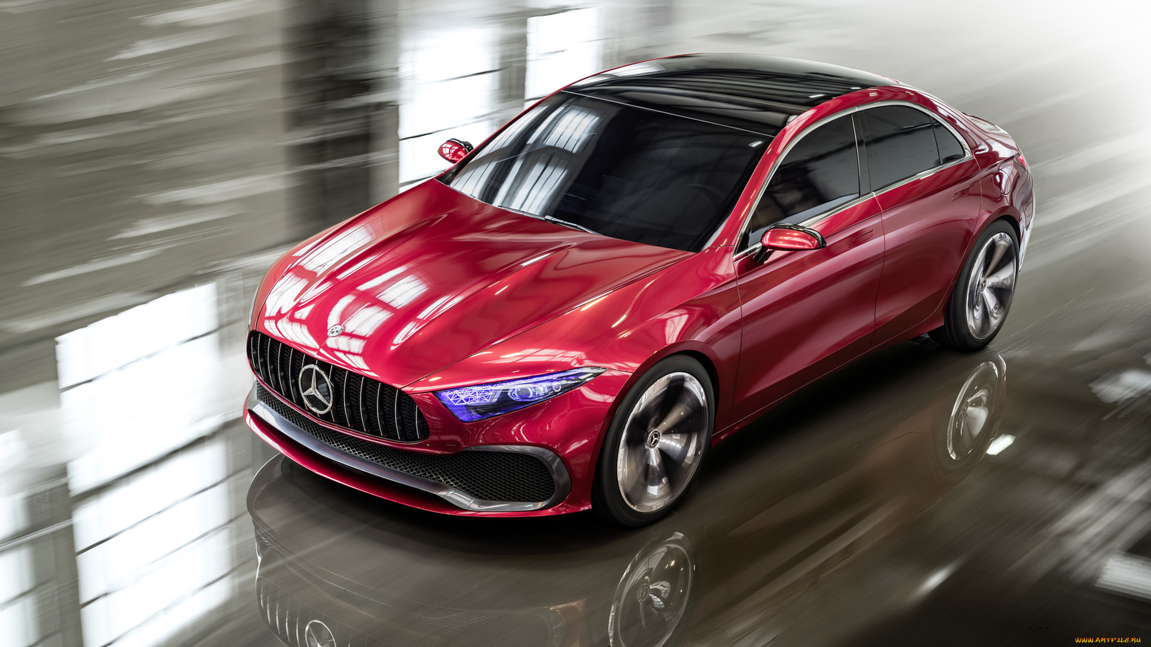 mercedes-benz, a-sedan, concept, 2017, автомобили, mercedes-benz, a-sedan, concept, 2017