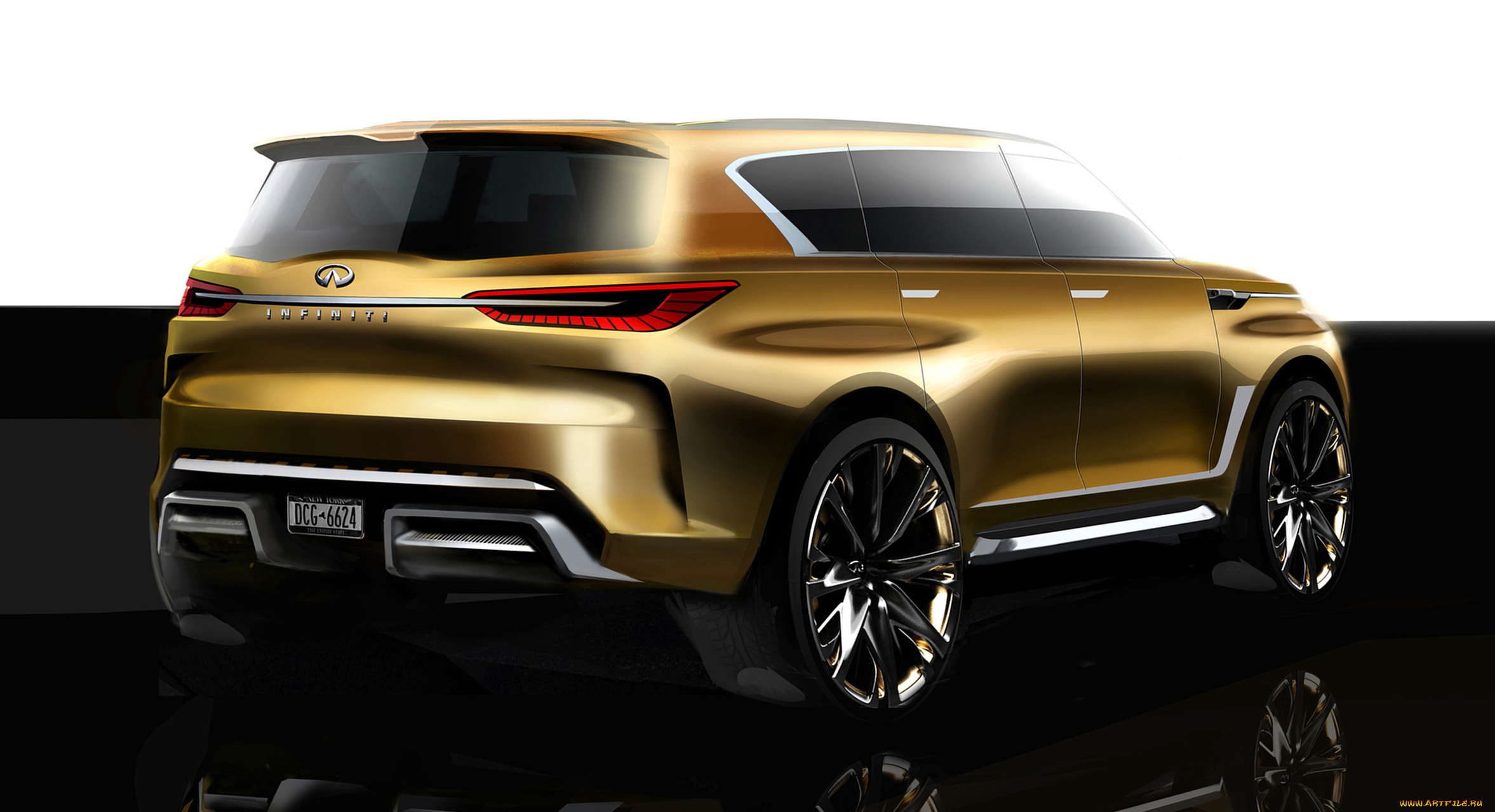 infiniti, qx80, monograph, concept, 2017, автомобили, 3д, monograph, qx80, concept, infiniti, 2017