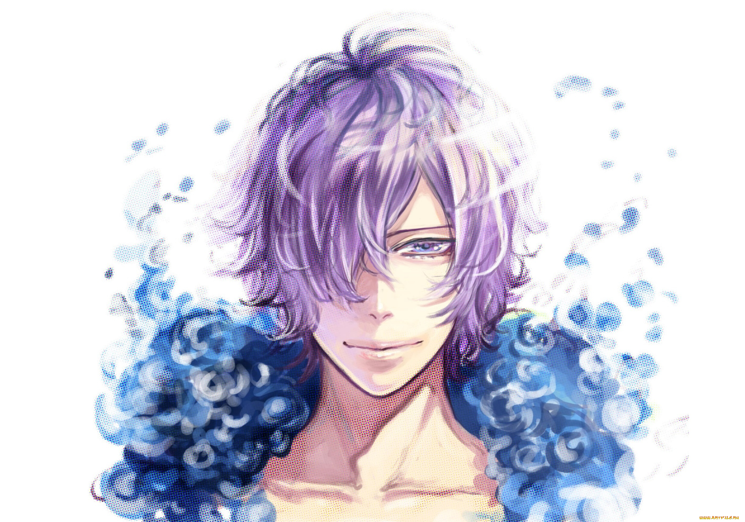 аниме, ib, гарри