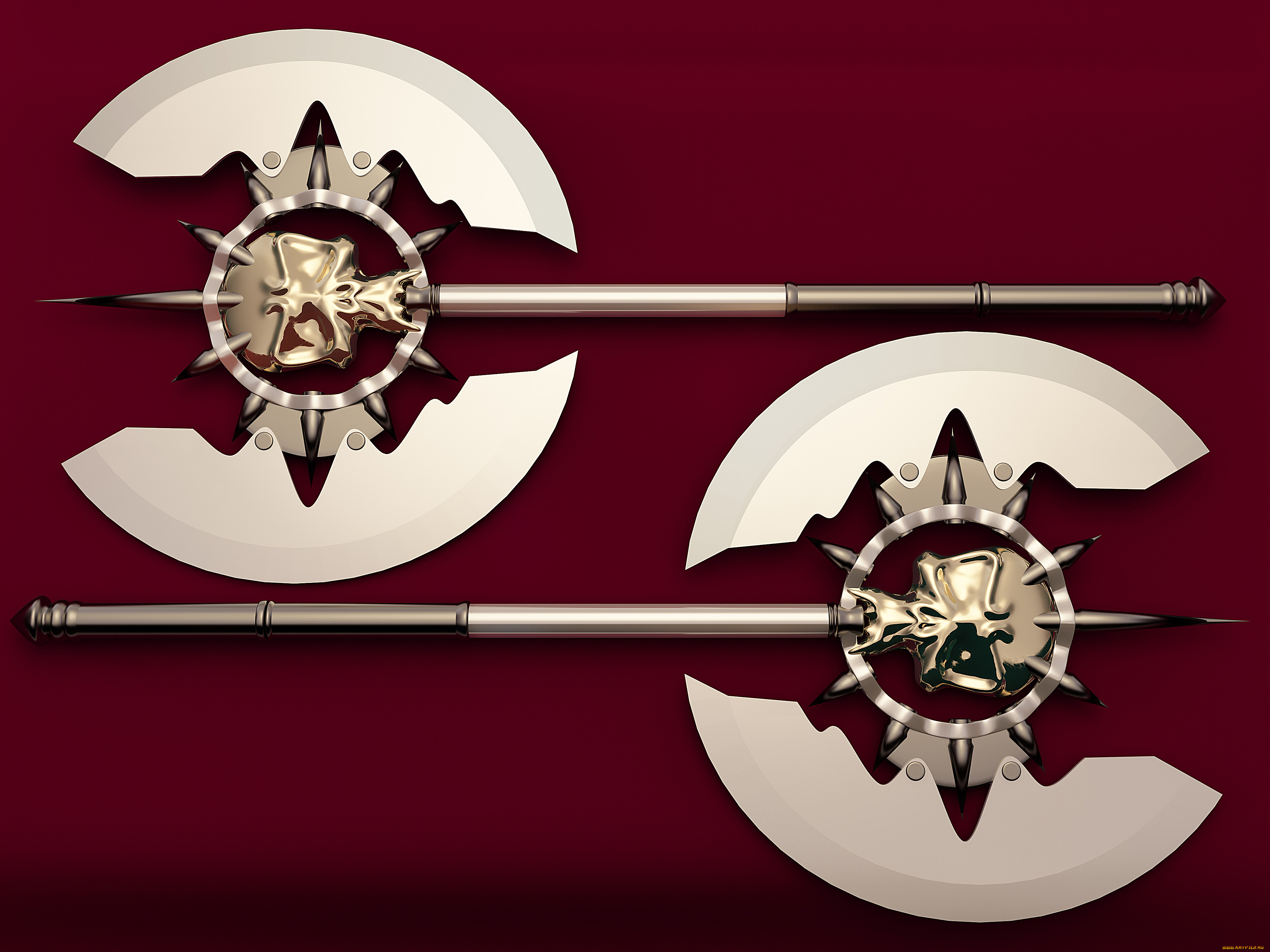 оружие, 3d, холодное