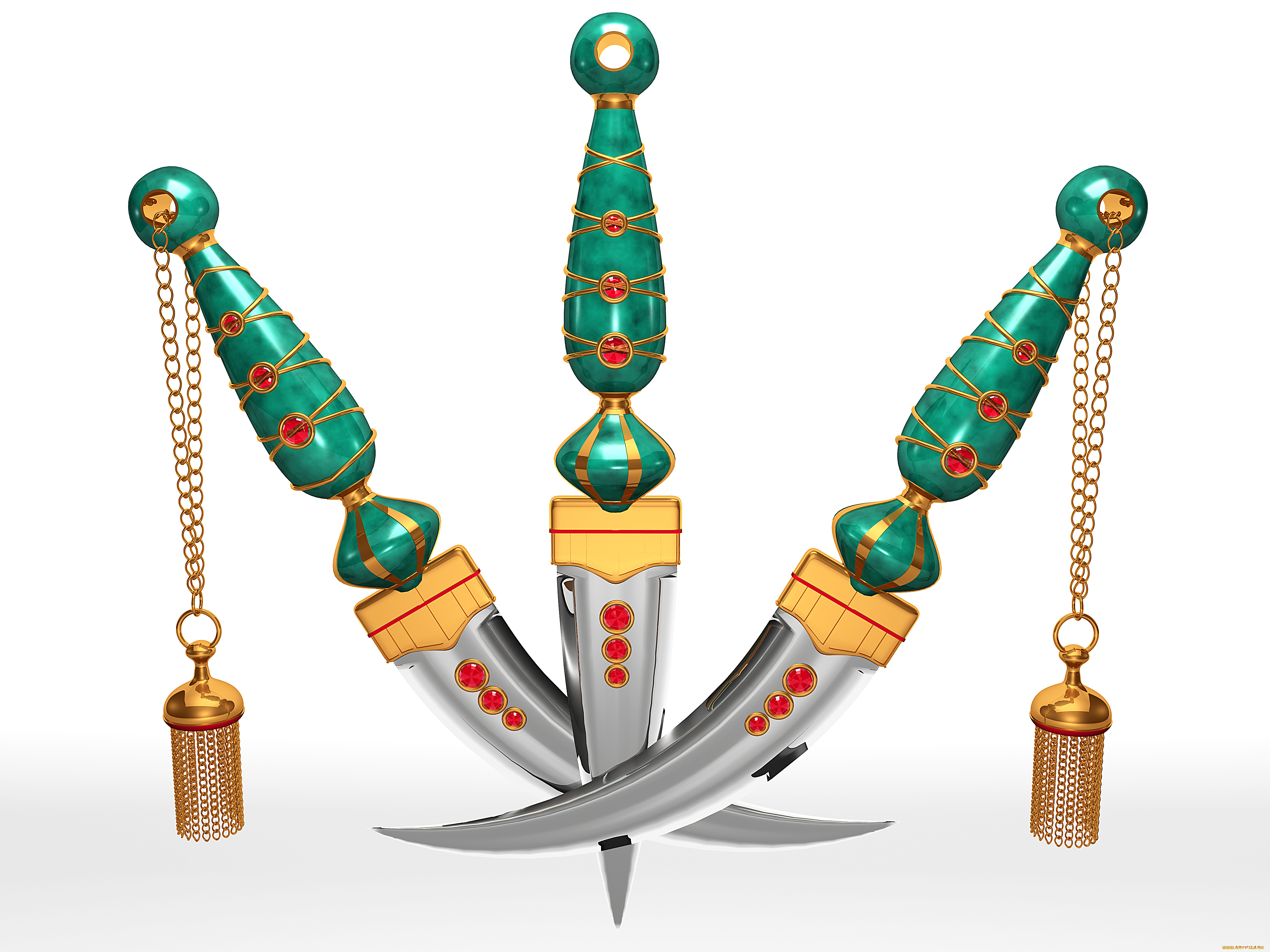 оружие, 3d, холодное