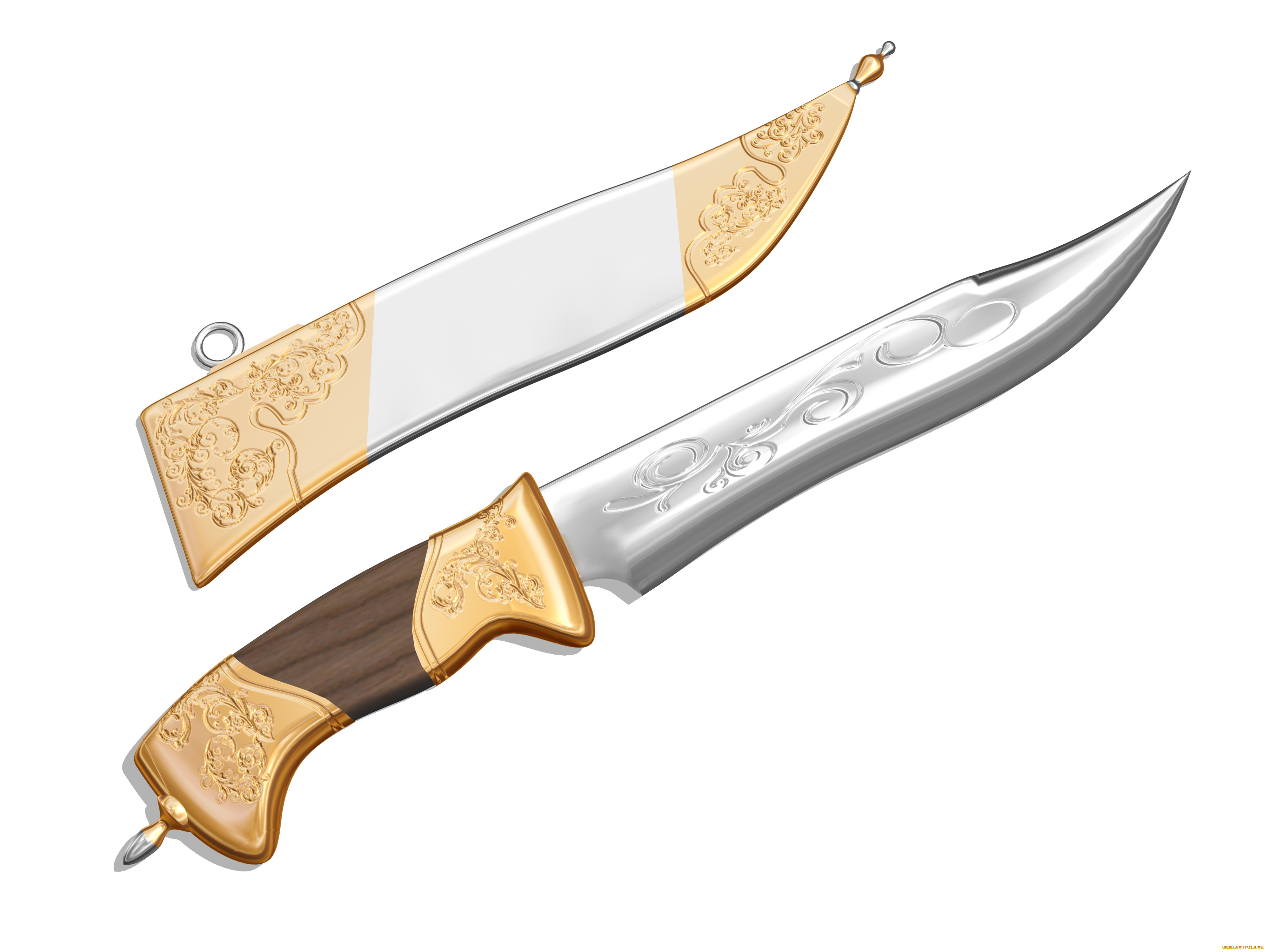 оружие, 3d, холодное