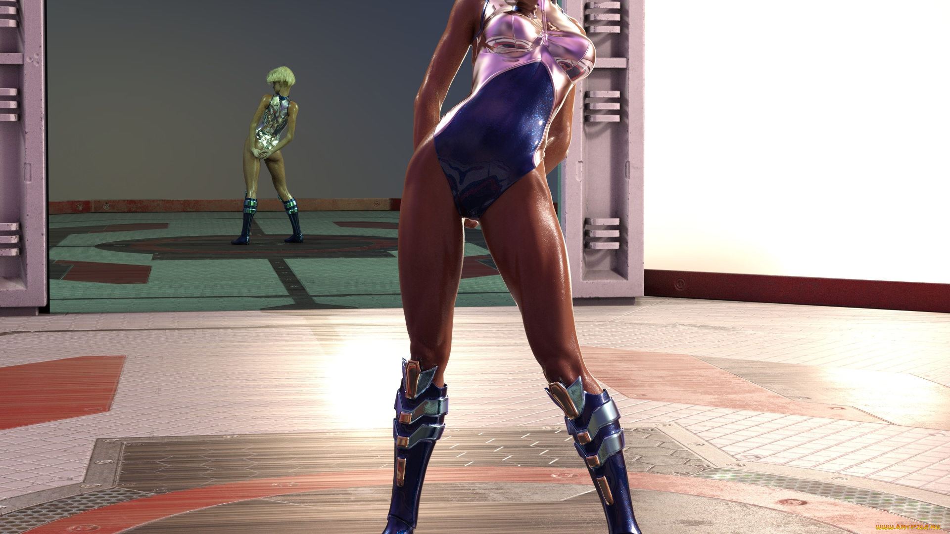 3д, графика, люди, , people, девушка, взгляд, фон