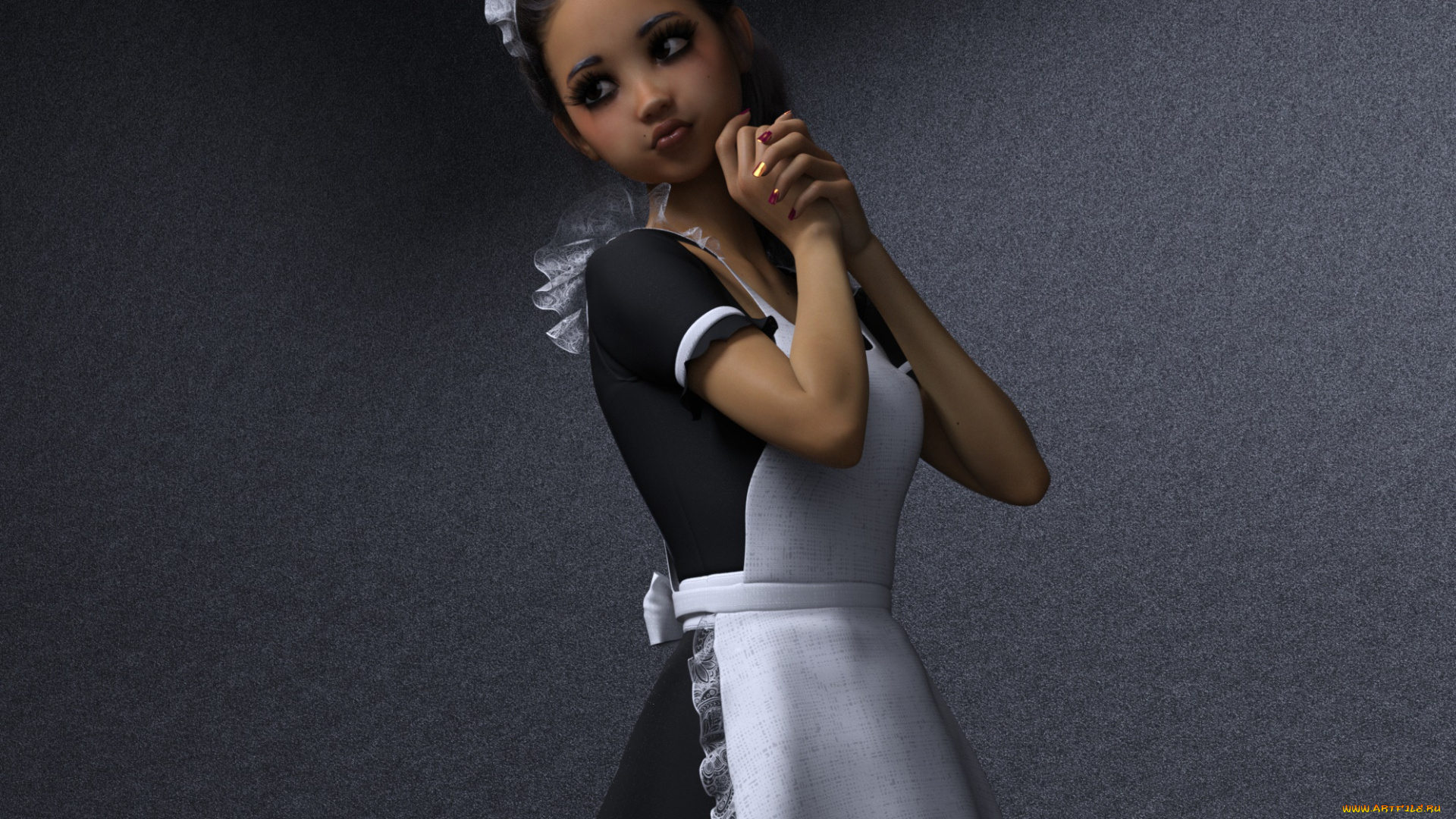 3д, графика, люди, , people, взгляд, фон, девушка