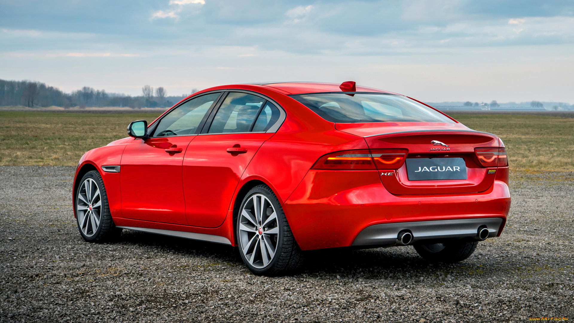 jaguar, xe, 300, sport, 2019, автомобили, jaguar, xe, 300, sport, 2019, красный