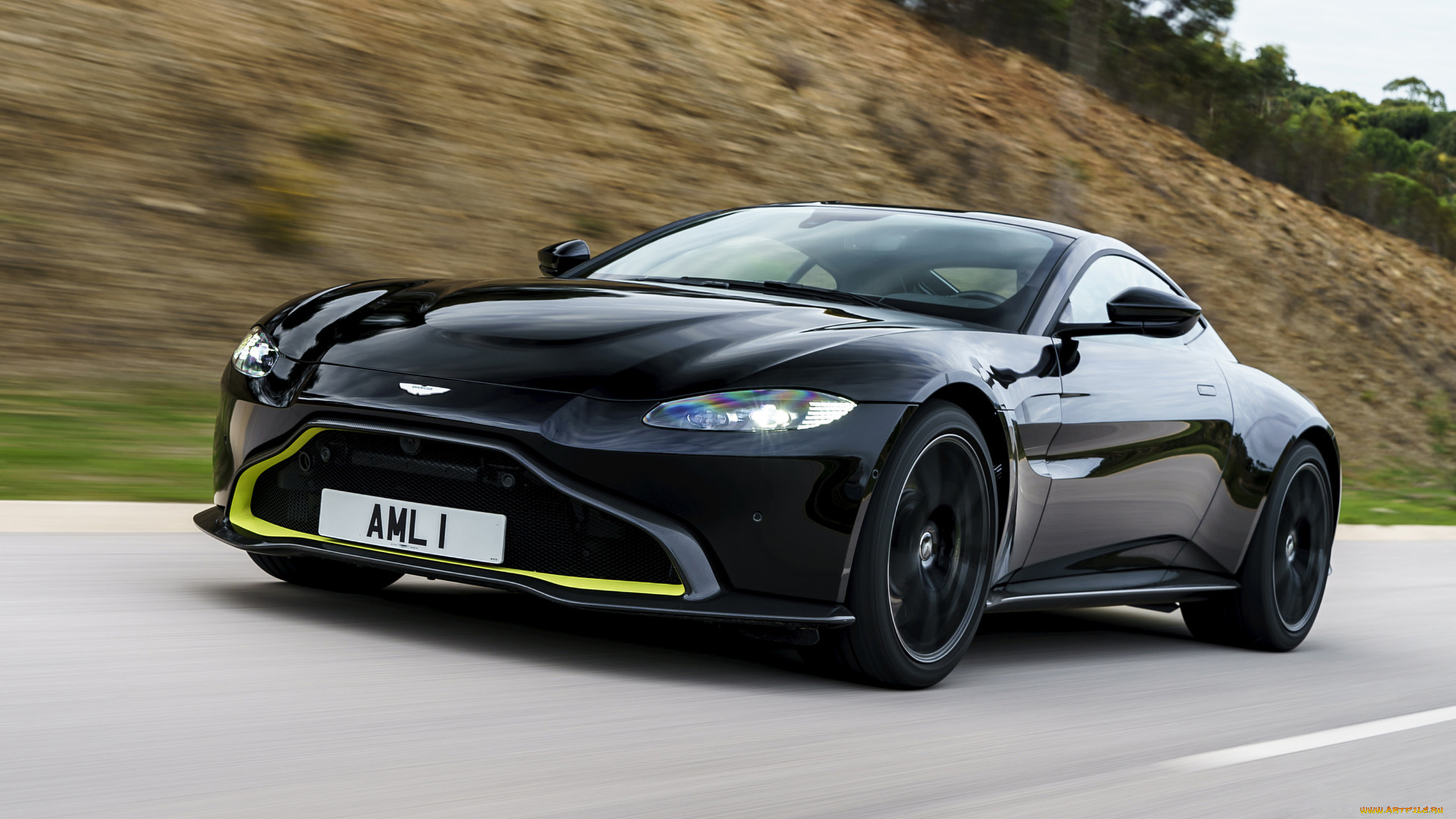 aston, martin, vantage, 2019, автомобили, aston, martin, vantage, aston, martin, чёрный, 2019