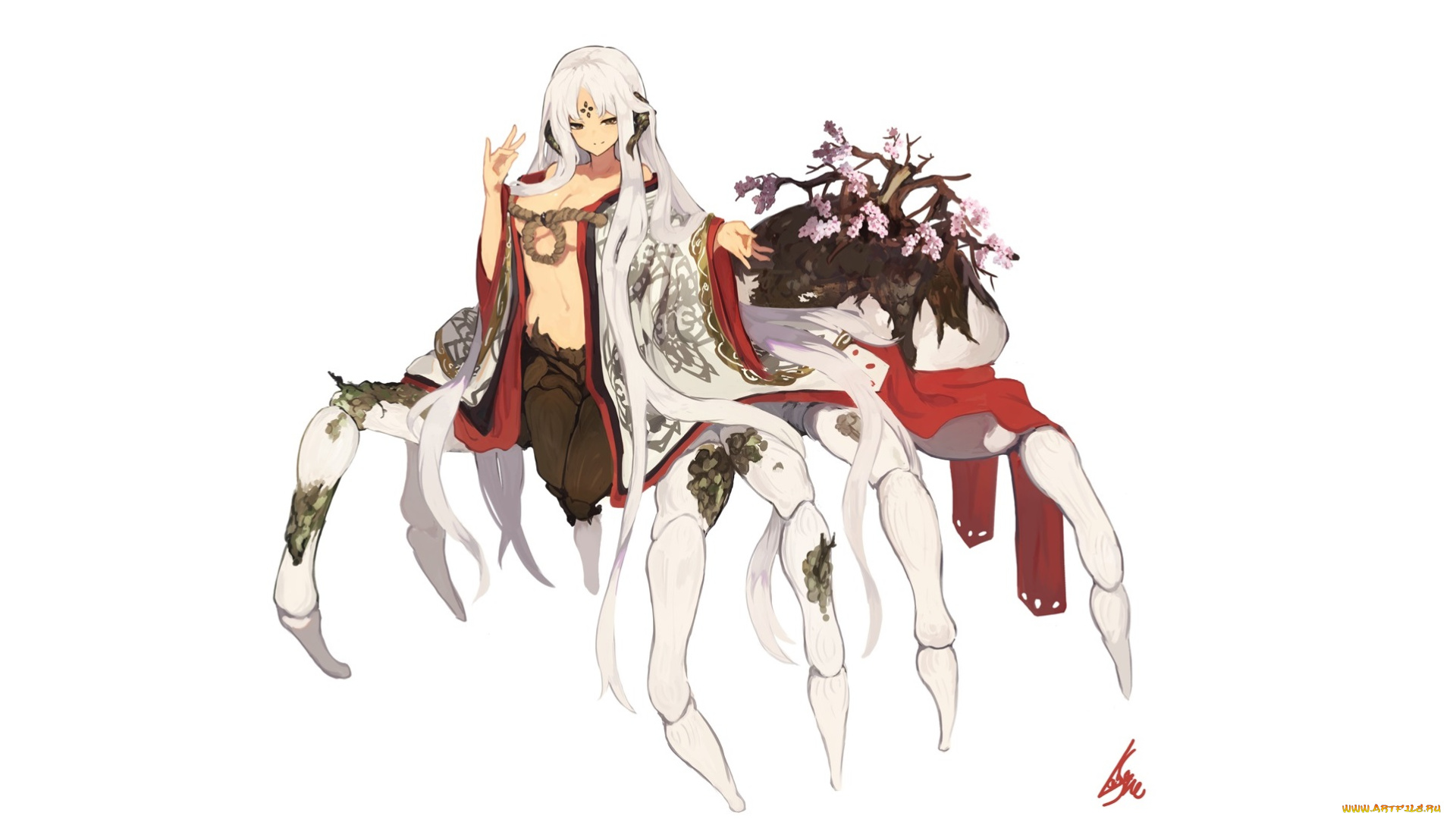 аниме, животные, , существа, паук