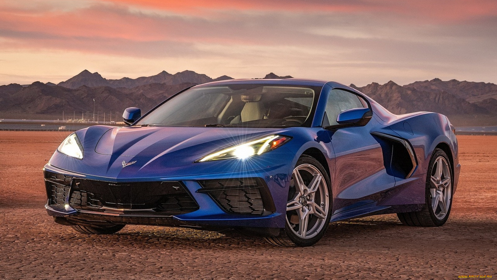 2020, chevrolet, corvette, c8, stingray, автомобили, chevrolet, шевроле, корвет, с8, стингрей, 2020, синий, купе, гиперкар