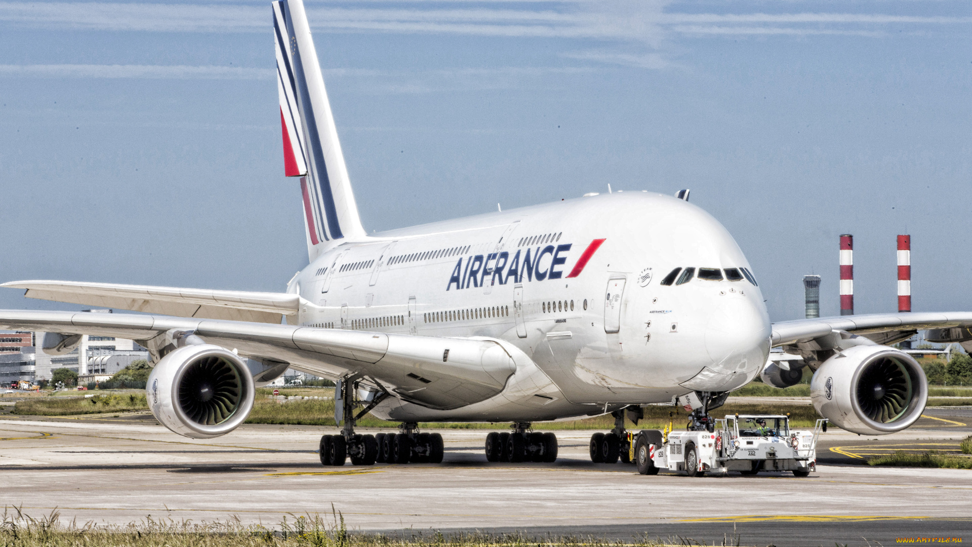 airbus, a380, авиация, пассажирские, самолёты, airbus, a380, air, france, пассажирский, самолет, авиалайнер, аэропорт, взлетно, посадочная, полоса