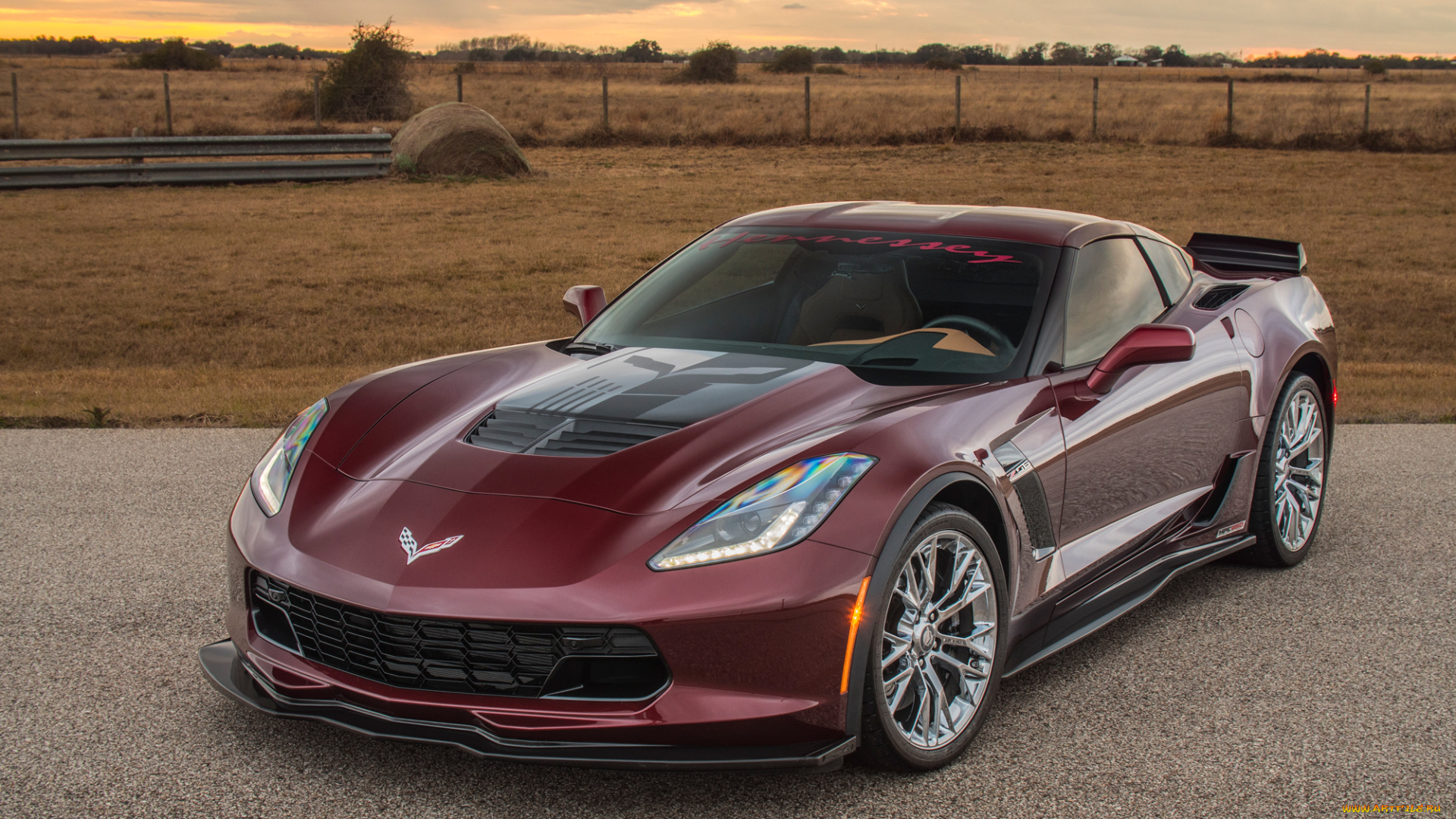 автомобили, corvette, hennessey