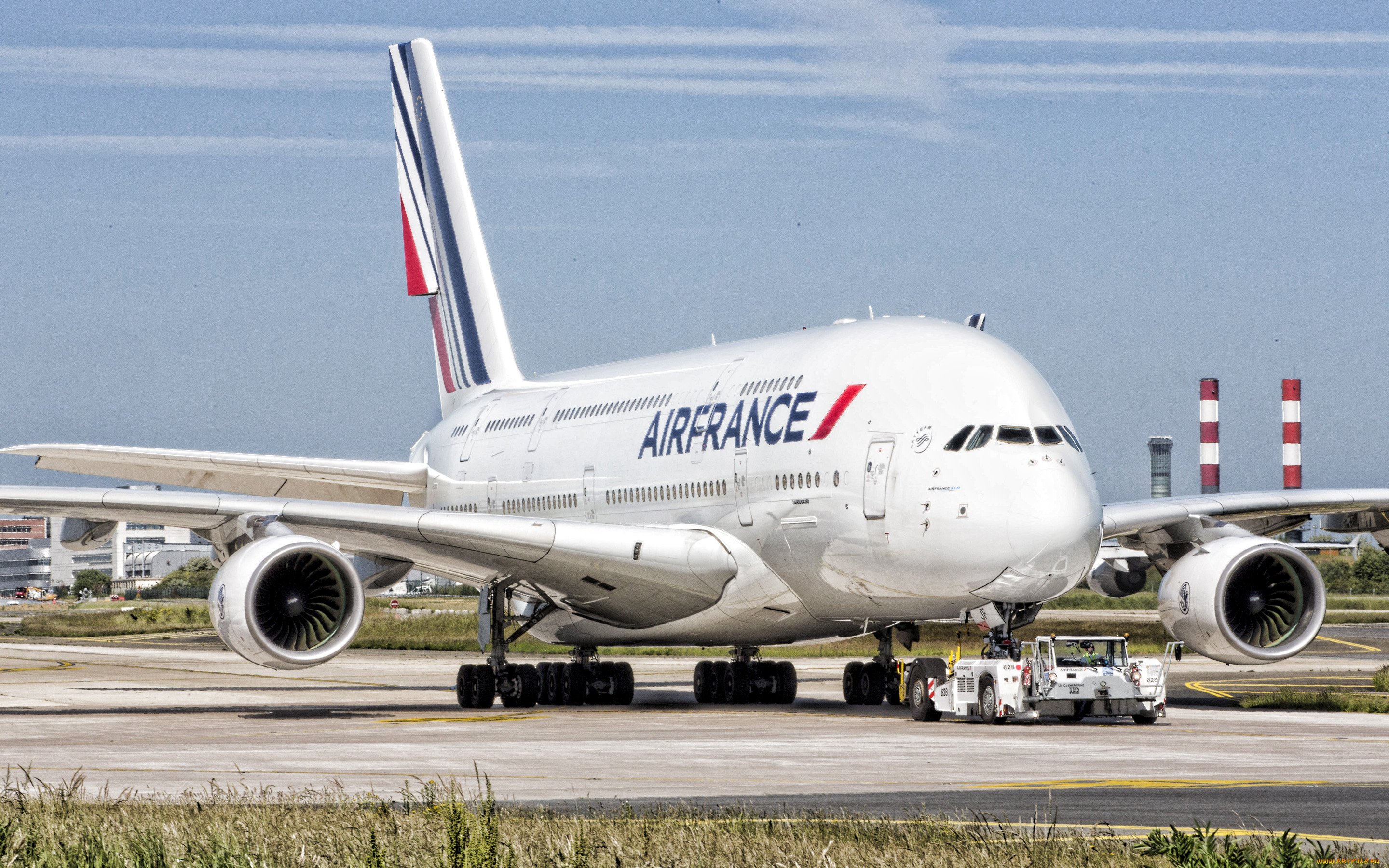 airbus, a380, авиация, пассажирские, самолёты, airbus, a380, air, france, пассажирский, самолет, авиалайнер, аэропорт, взлетно, посадочная, полоса