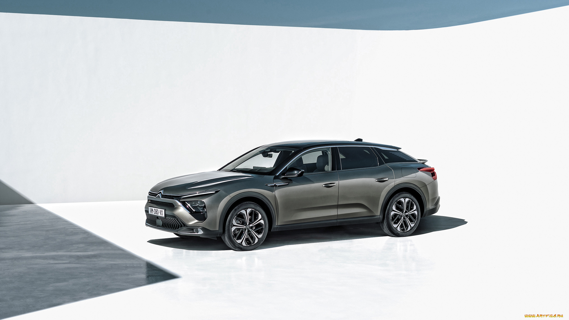 2022, citroen, c5, x, автомобили, citroen, ds, 2022, c5, x, 4k, вид, спереди, экстерьер, новый, серый, французские