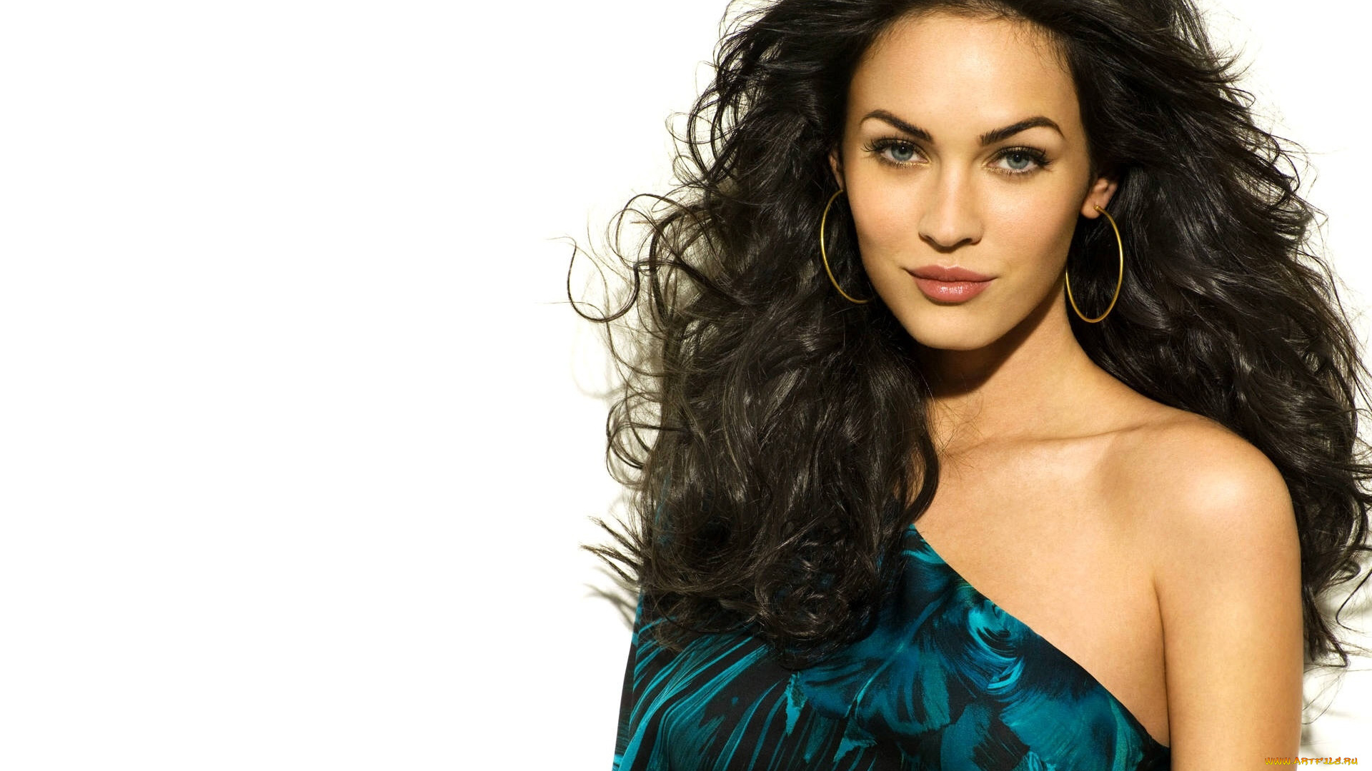 девушки, megan, fox, платье, серьги