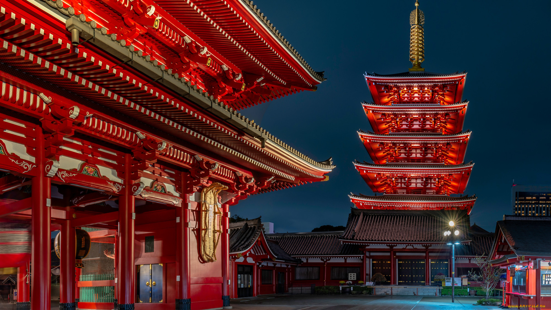 города, -, буддийские, и, другие, храмы, храм