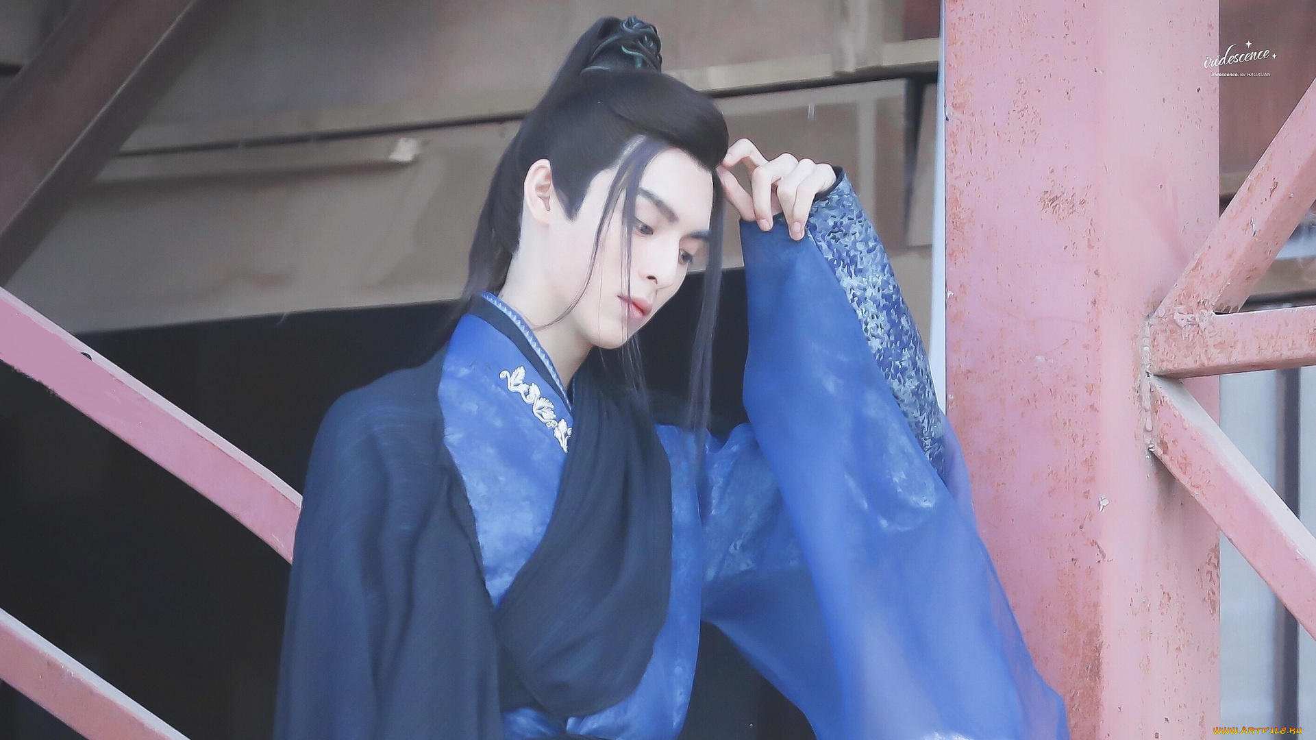 мужчины, wang, hao, xuan, танец, феникса, ван, хаосюань, wang, hao, xuan