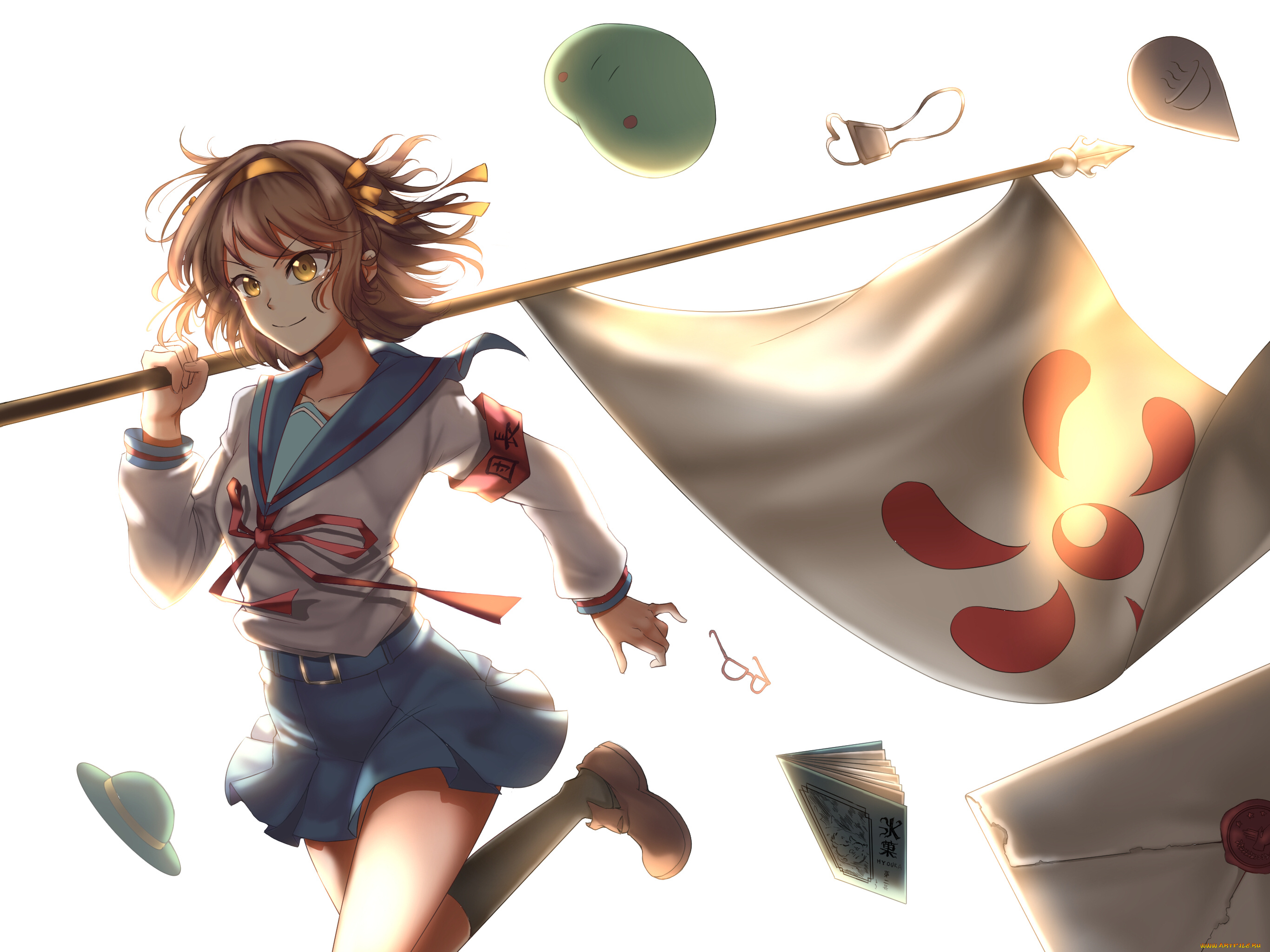 аниме, the, melancholy, of, haruhi, suzumiya, харухи, судзумия