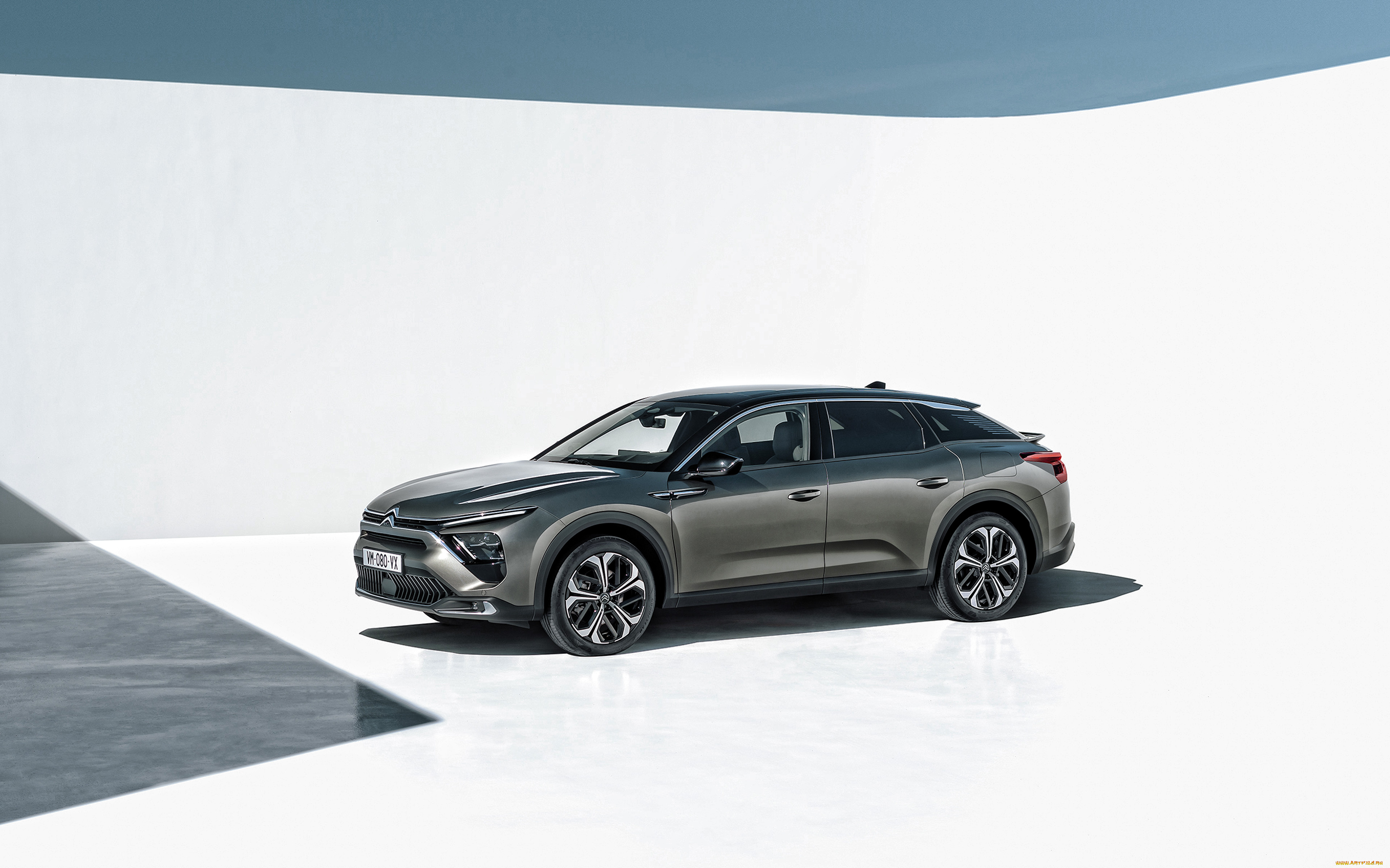 2022, citroen, c5, x, автомобили, citroen, ds, 2022, c5, x, 4k, вид, спереди, экстерьер, новый, серый, французские