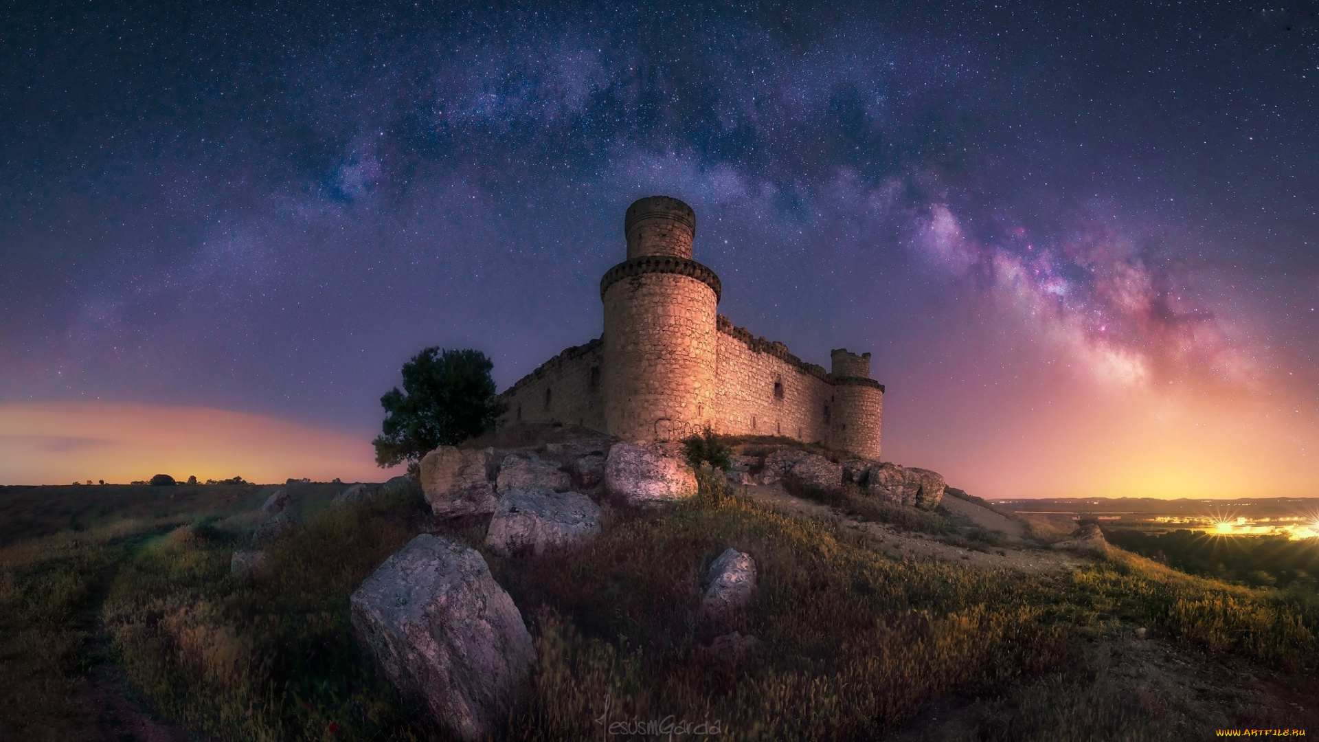 barcience, castle, spain, города, замки, испании, barcience, castle