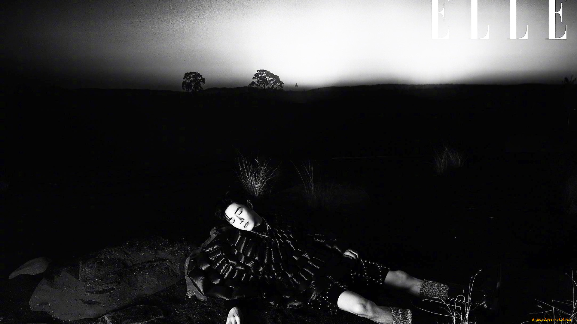 мужчины, xiao, zhan, актер, пончо, шорты, степь