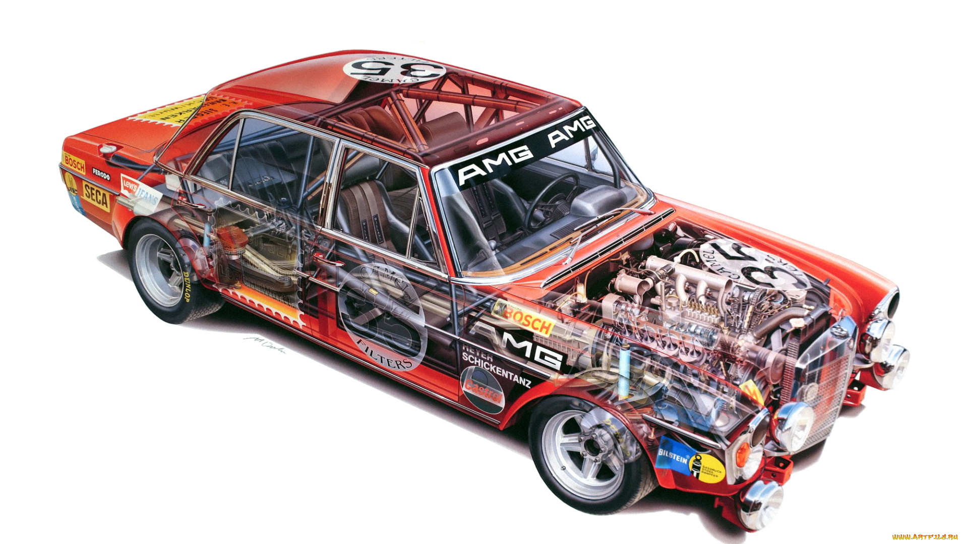 автомобили, рентген, mercedes