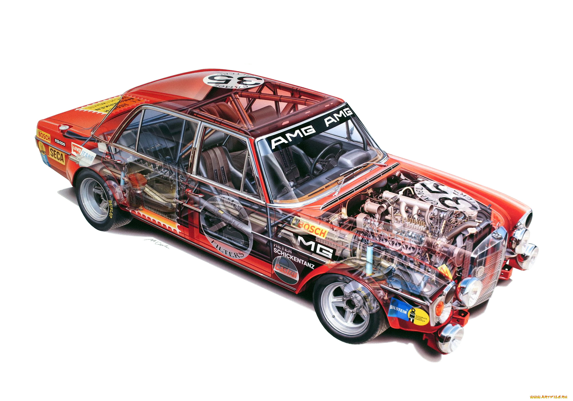 автомобили, рентген, mercedes