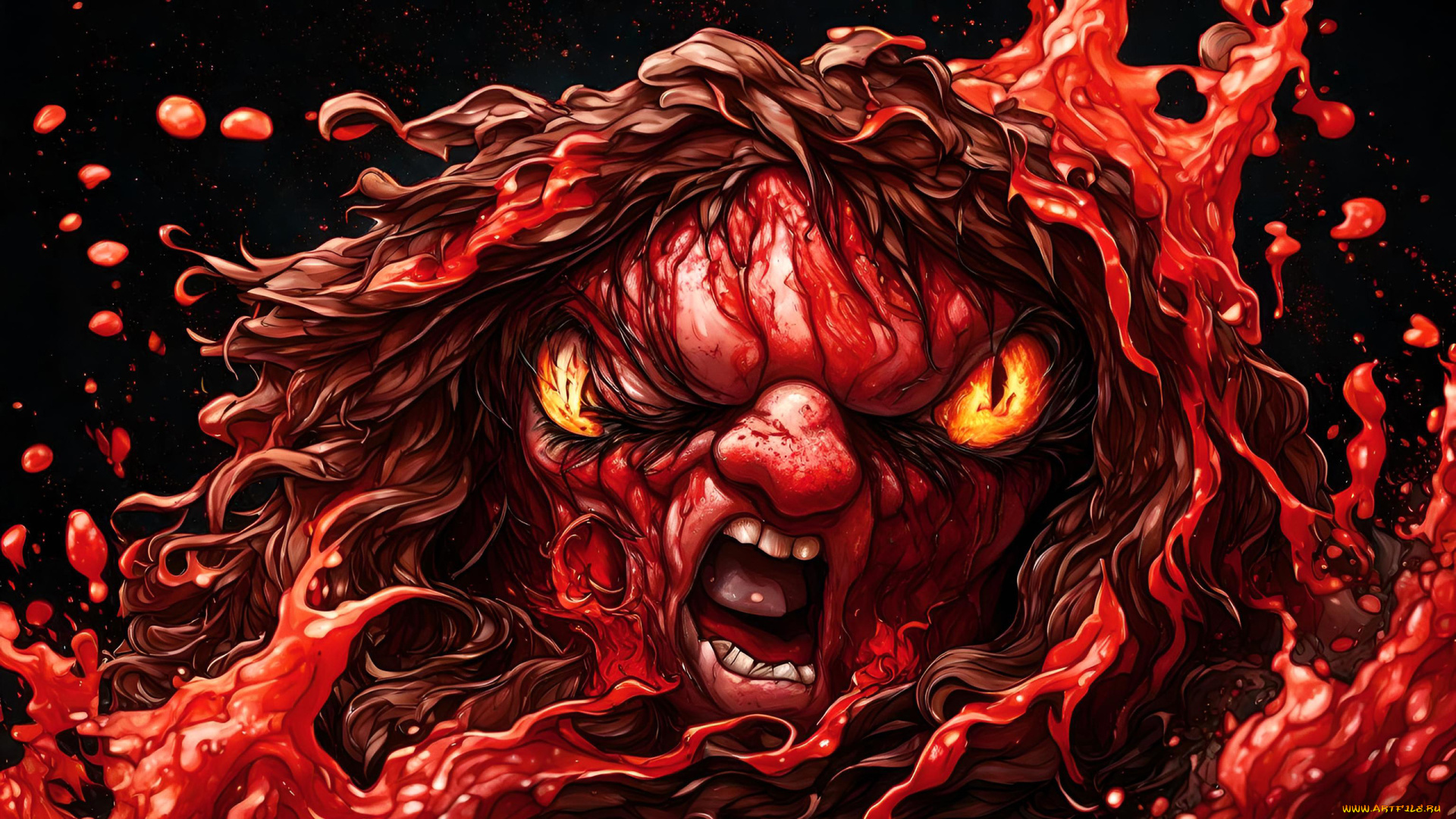 фэнтези, демоны, нейросети, графика, нейроарт, ai, art, нейронные, сети, рисунки, нейро, искусство, нейрографика, graphics, neuroart, neural, networks, drawings, neuro, neurography