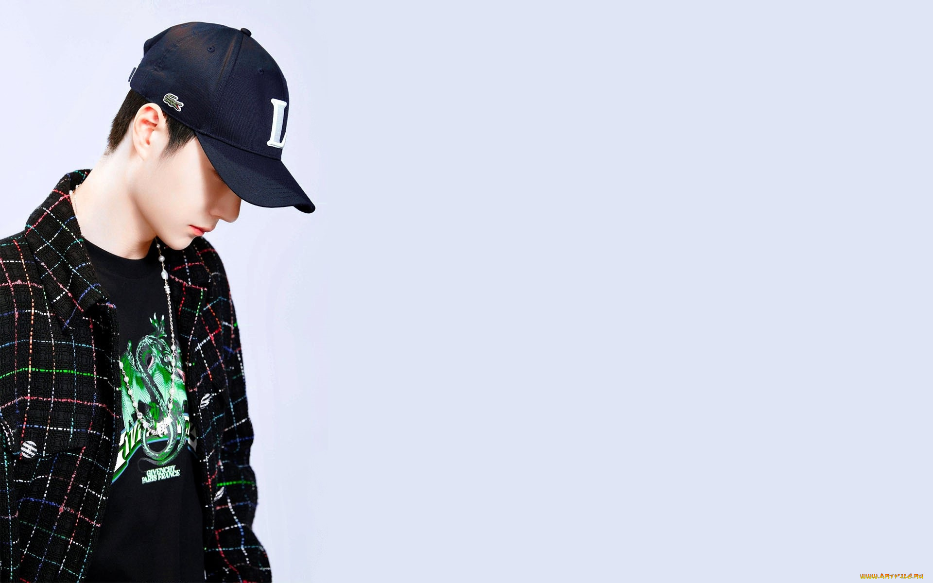 мужчины, wang, yi, bo, актер, кепка, рубашка