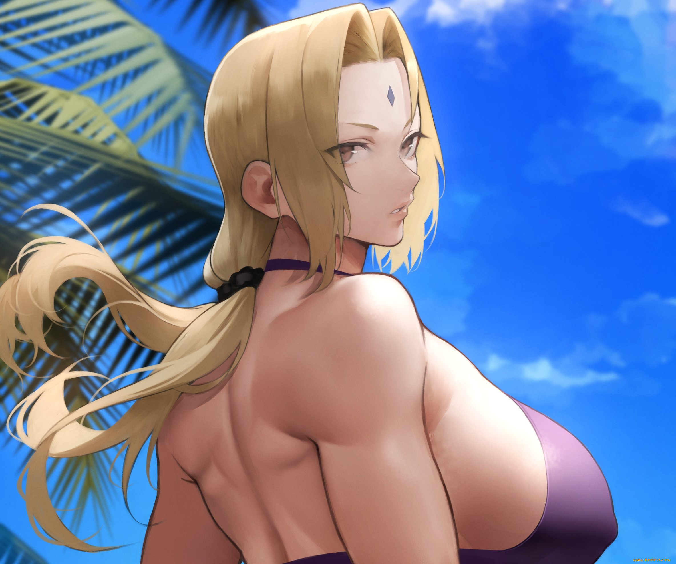 аниме, naruto, девушка