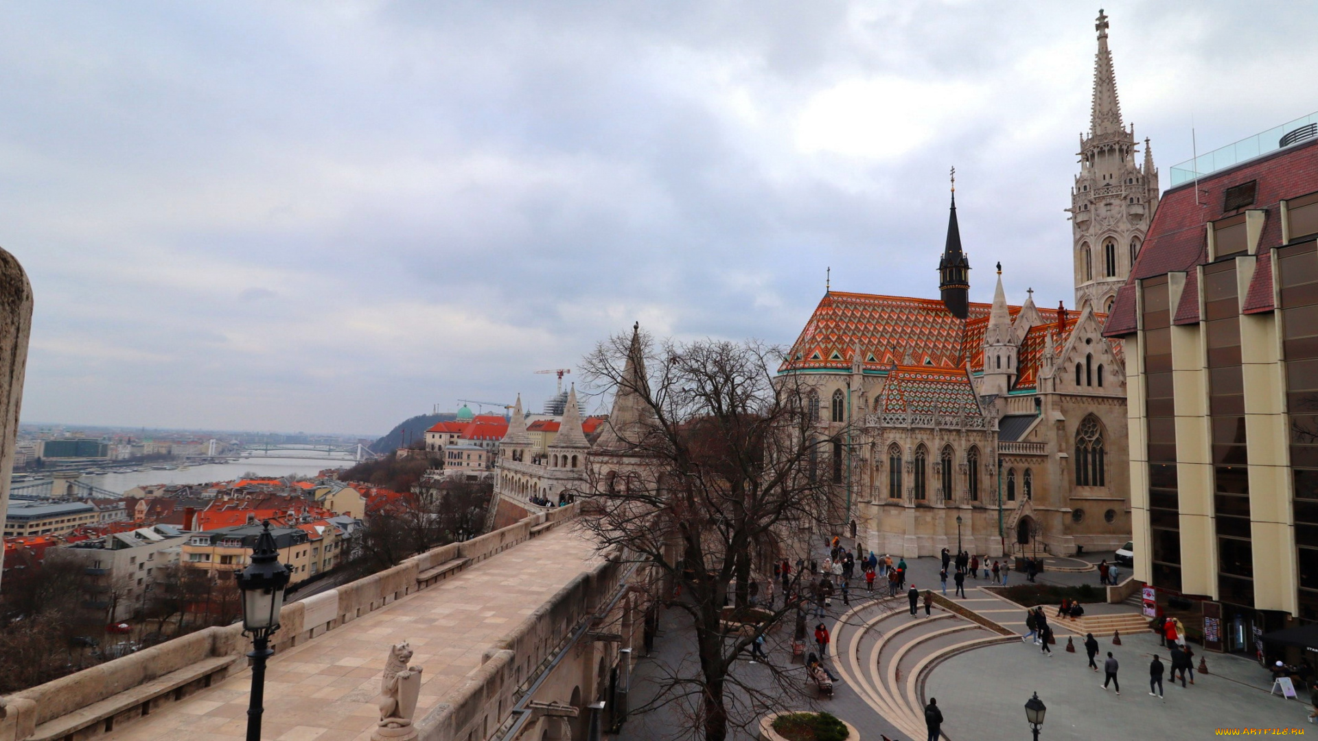 города, будапешт, , венгрия, панорама