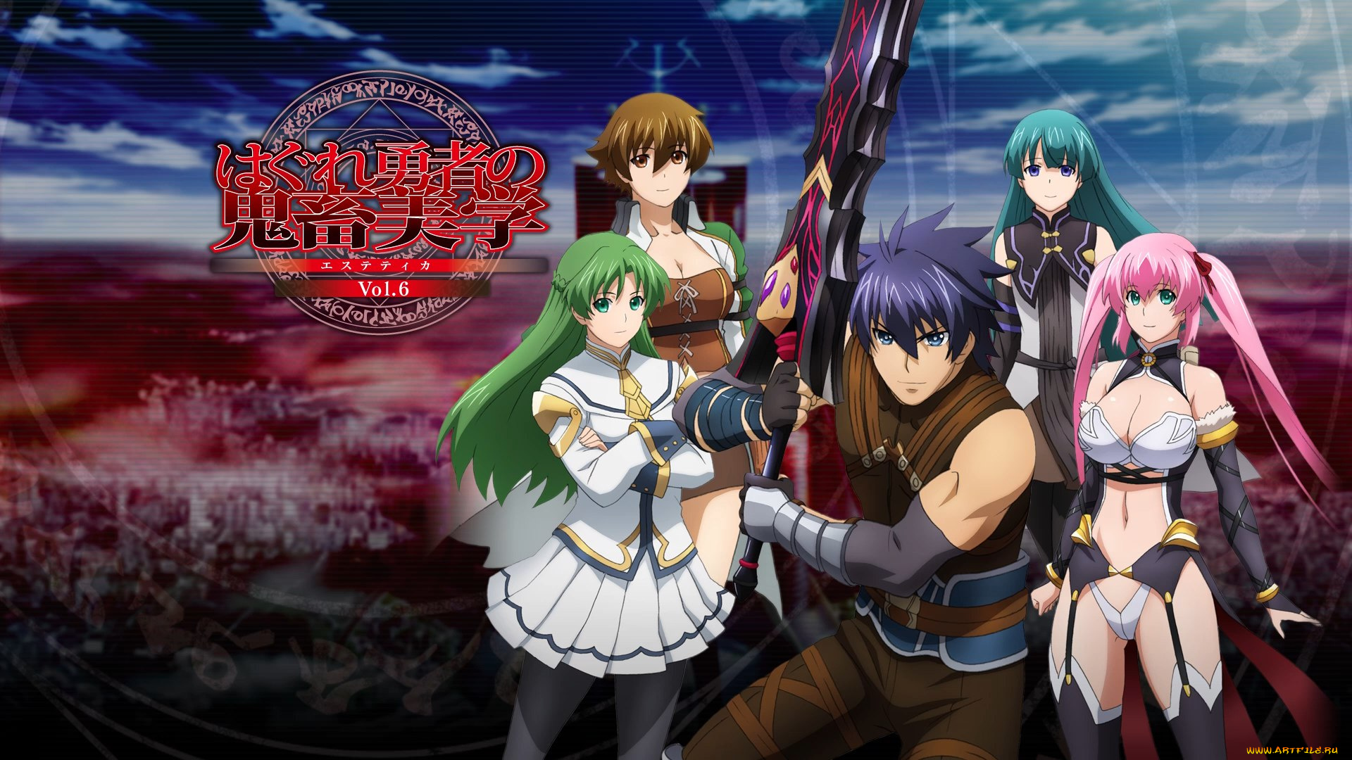 hagure, yuusha, no, aesthetica, аниме, hagure, yuusha, no, estetica, эстетика, заблудшего, героя