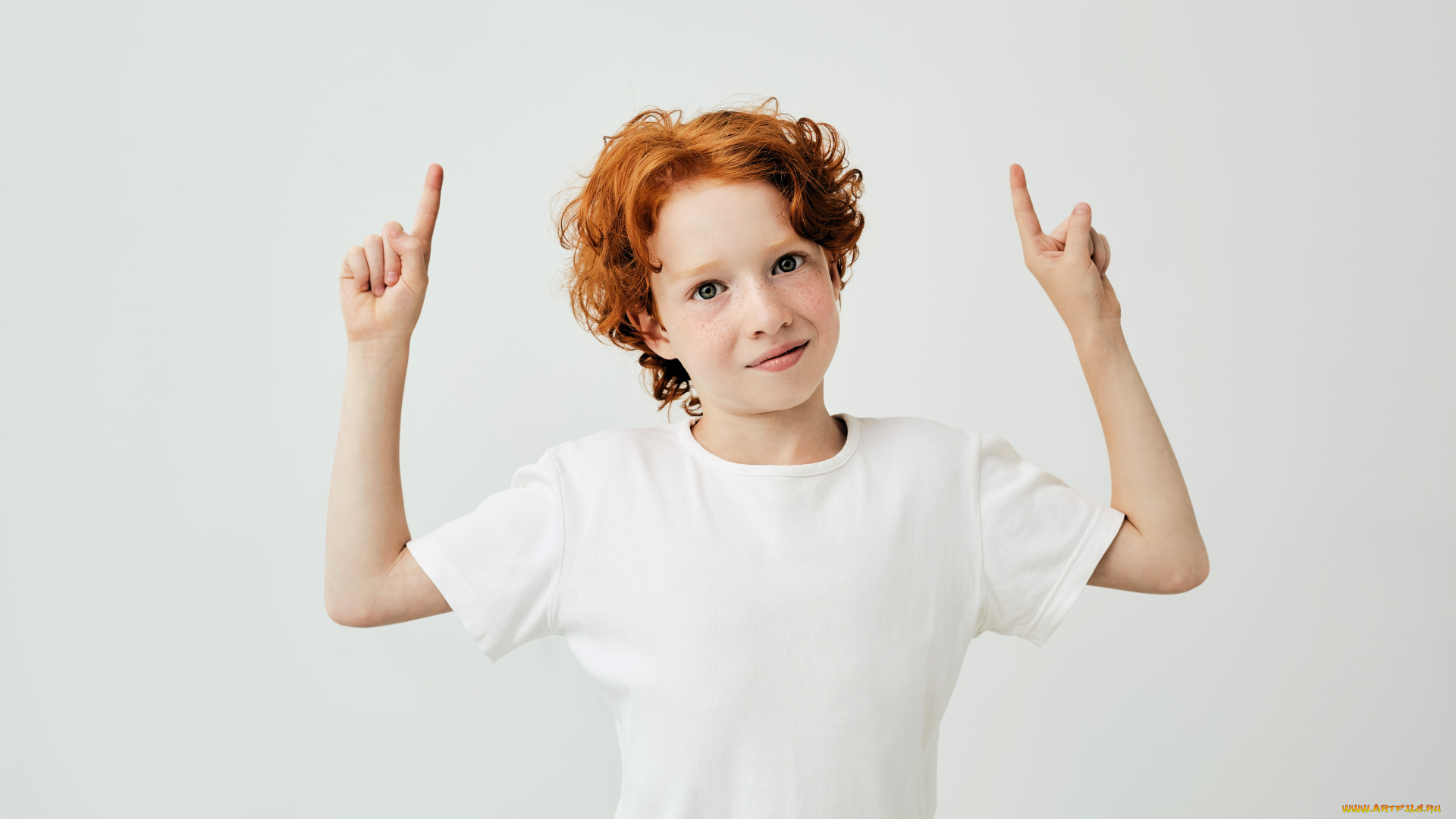 разное, дети, мальчик, рыжий, футболка