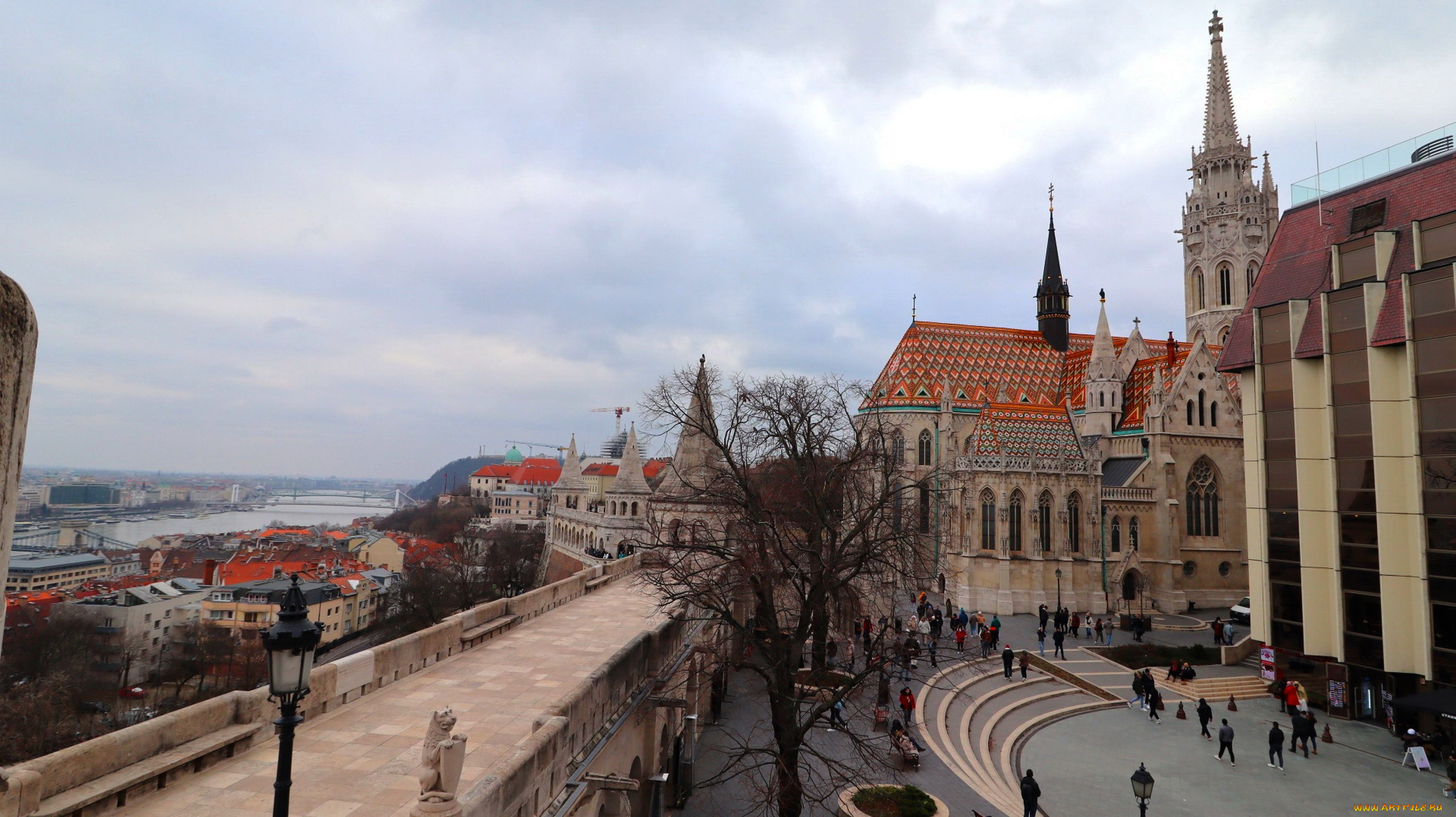 города, будапешт, , венгрия, панорама