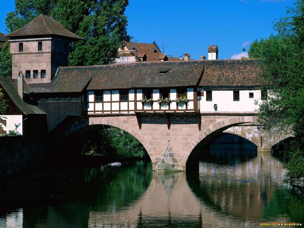 бавария, города, мосты