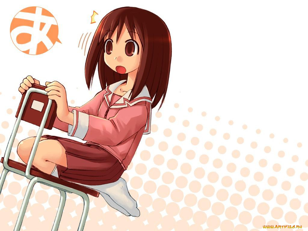 аниме, azumanga, daioh