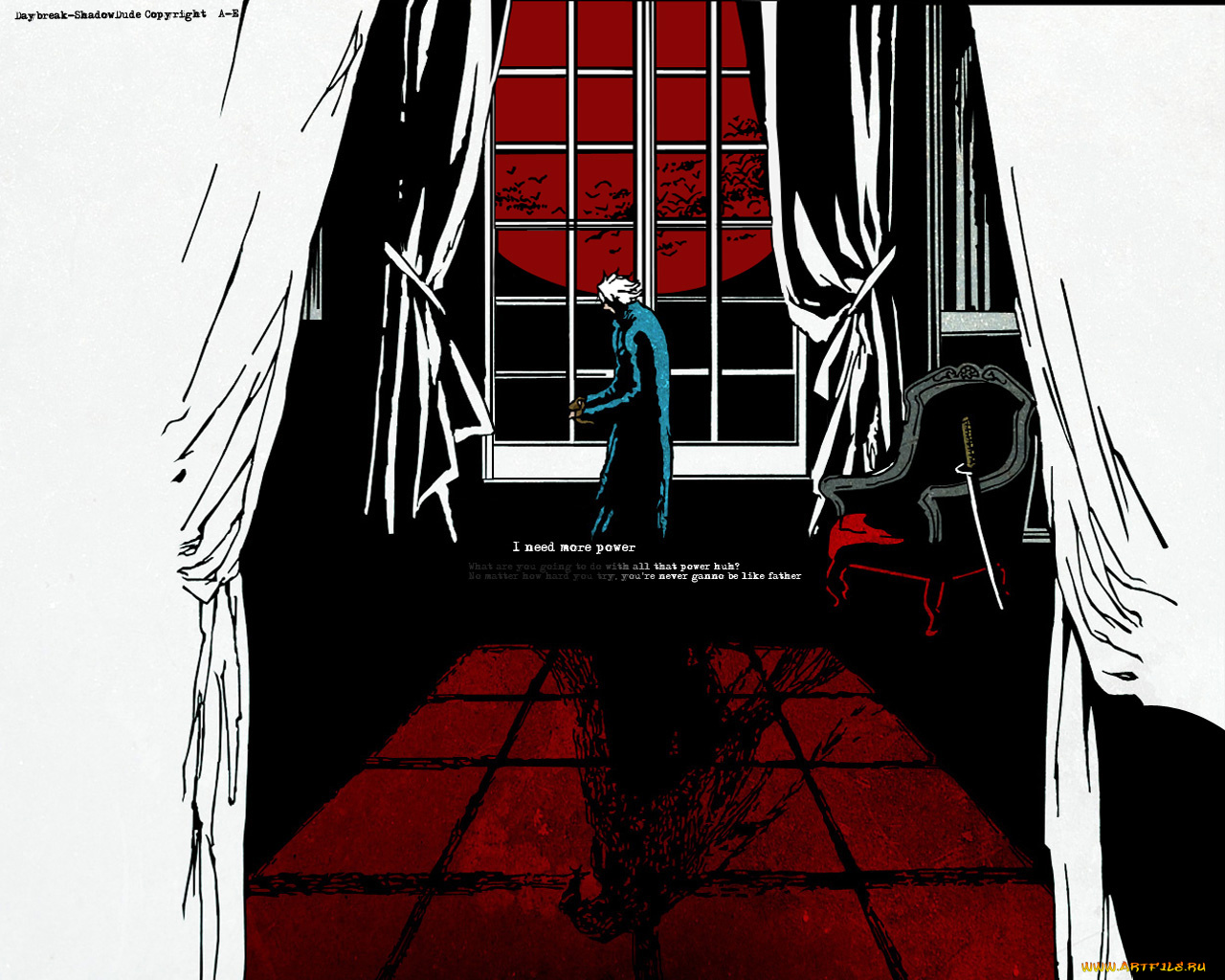 аниме, devil, may, cry