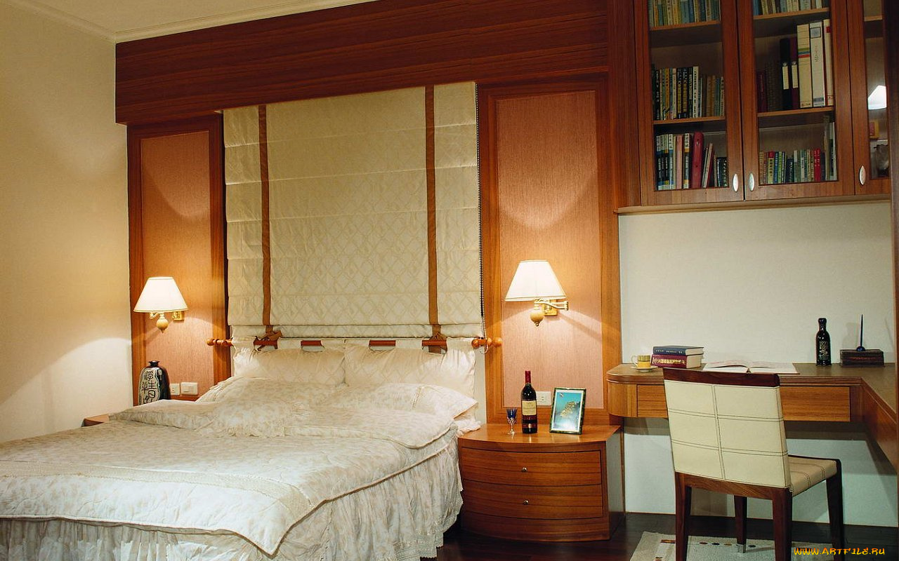 интерьер, спальня