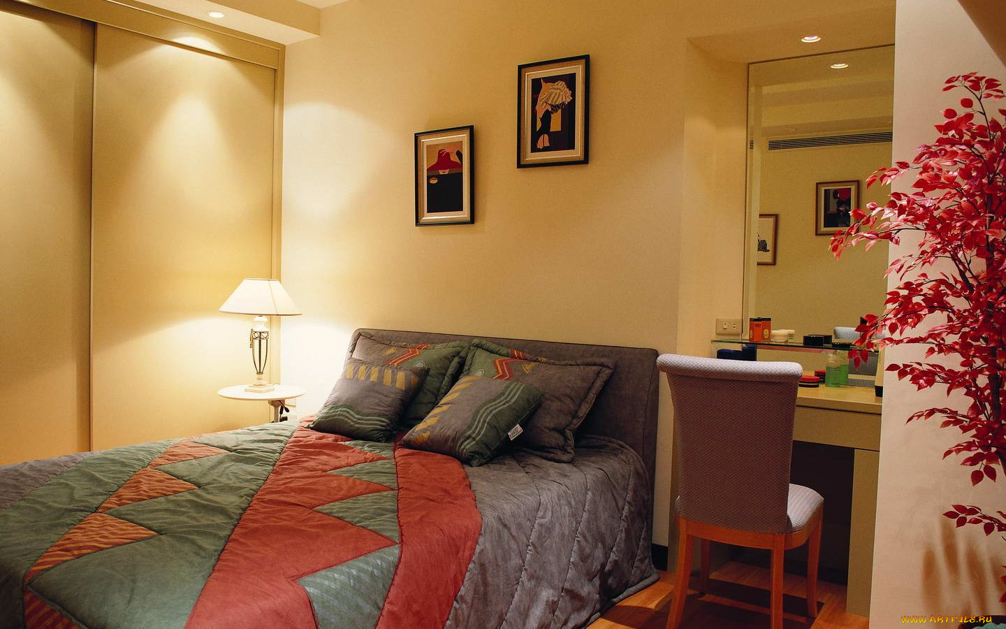 интерьер, спальня