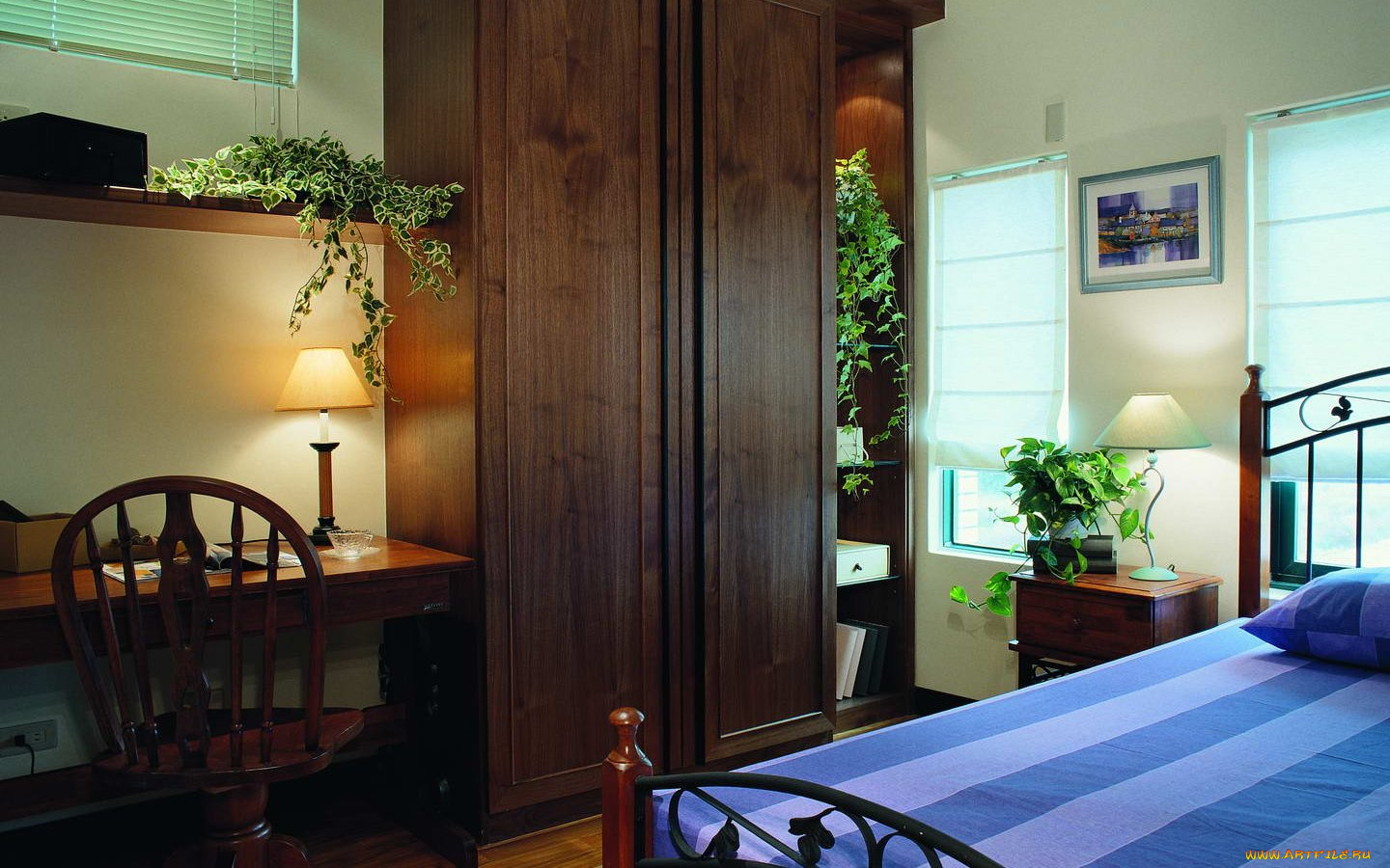 интерьер, спальня