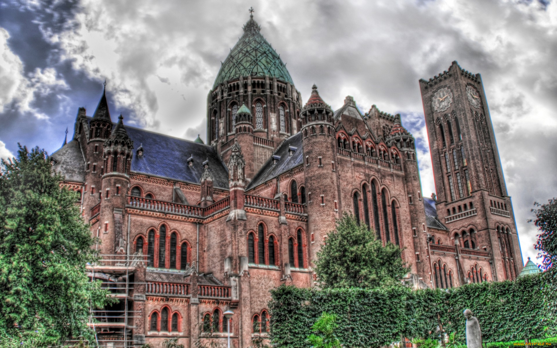 города, католические, соборы, костелы, аббатства